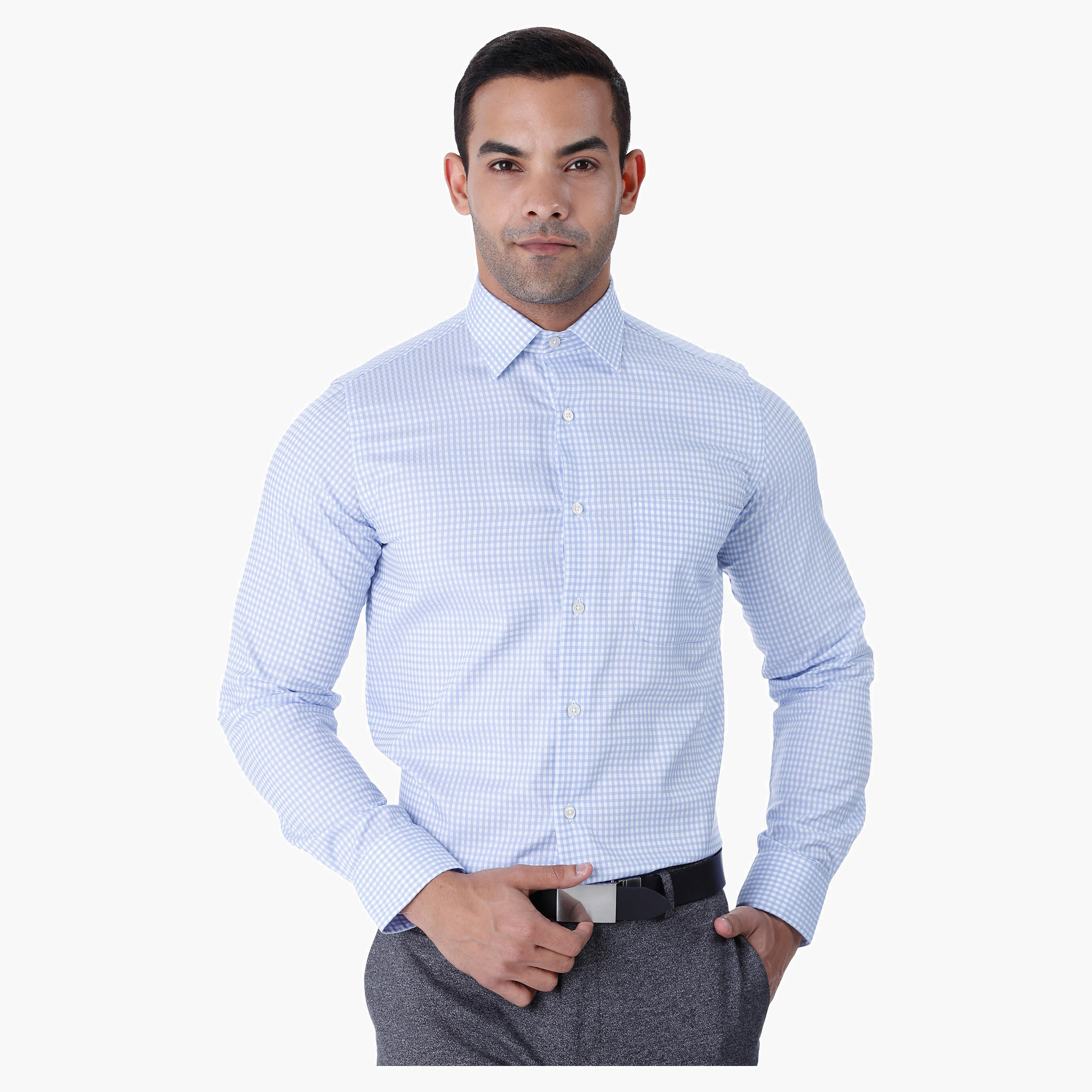 Arrow Chequered Shirt-men-clothing-shirts-image-5