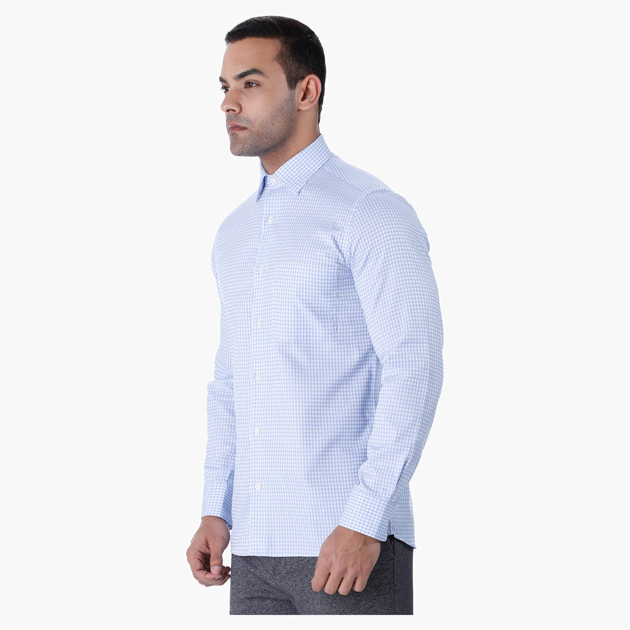 Arrow Chequered Shirt-men-clothing-shirts-image-3