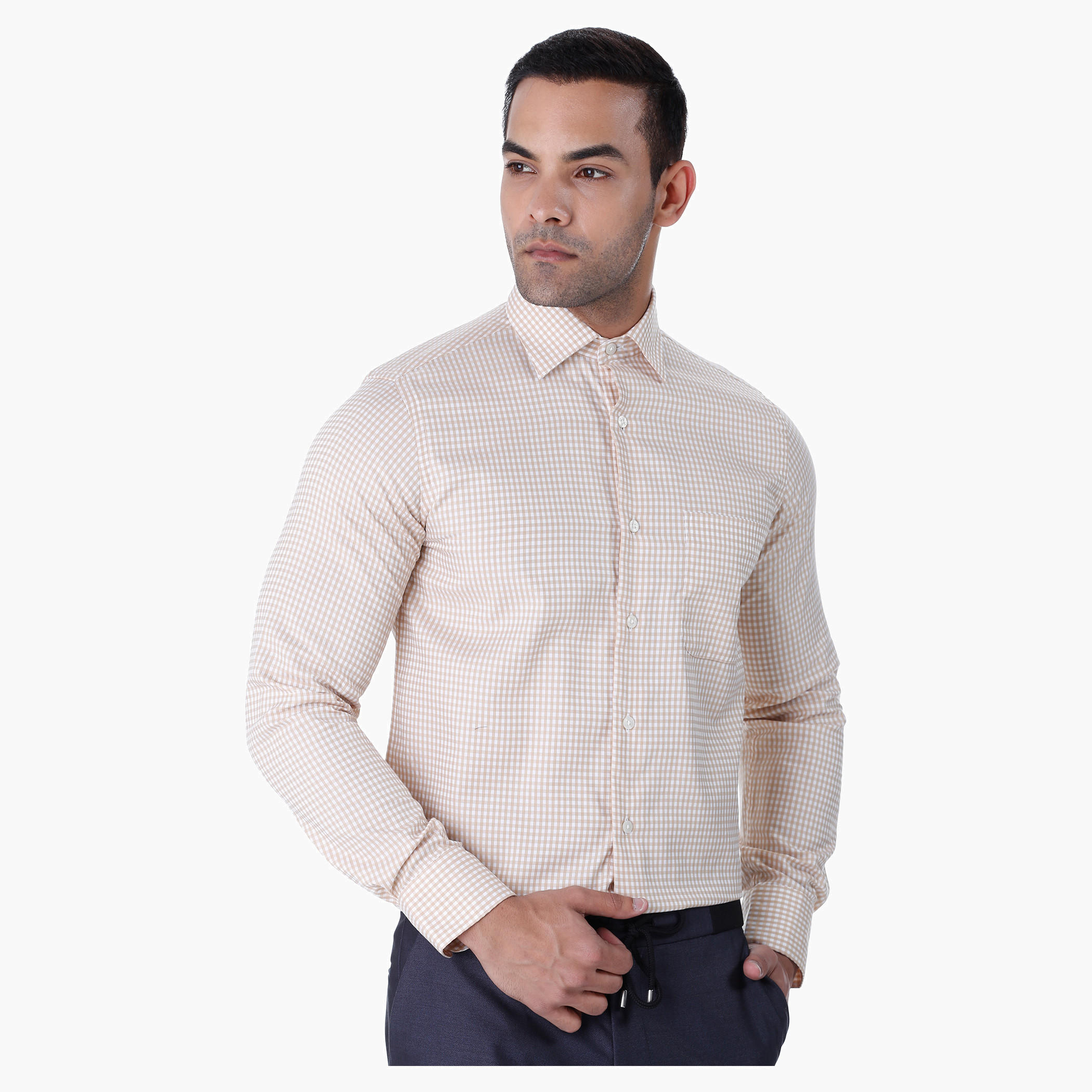 Arrow Chequered Shirt-men-clothing-shirts-image-6