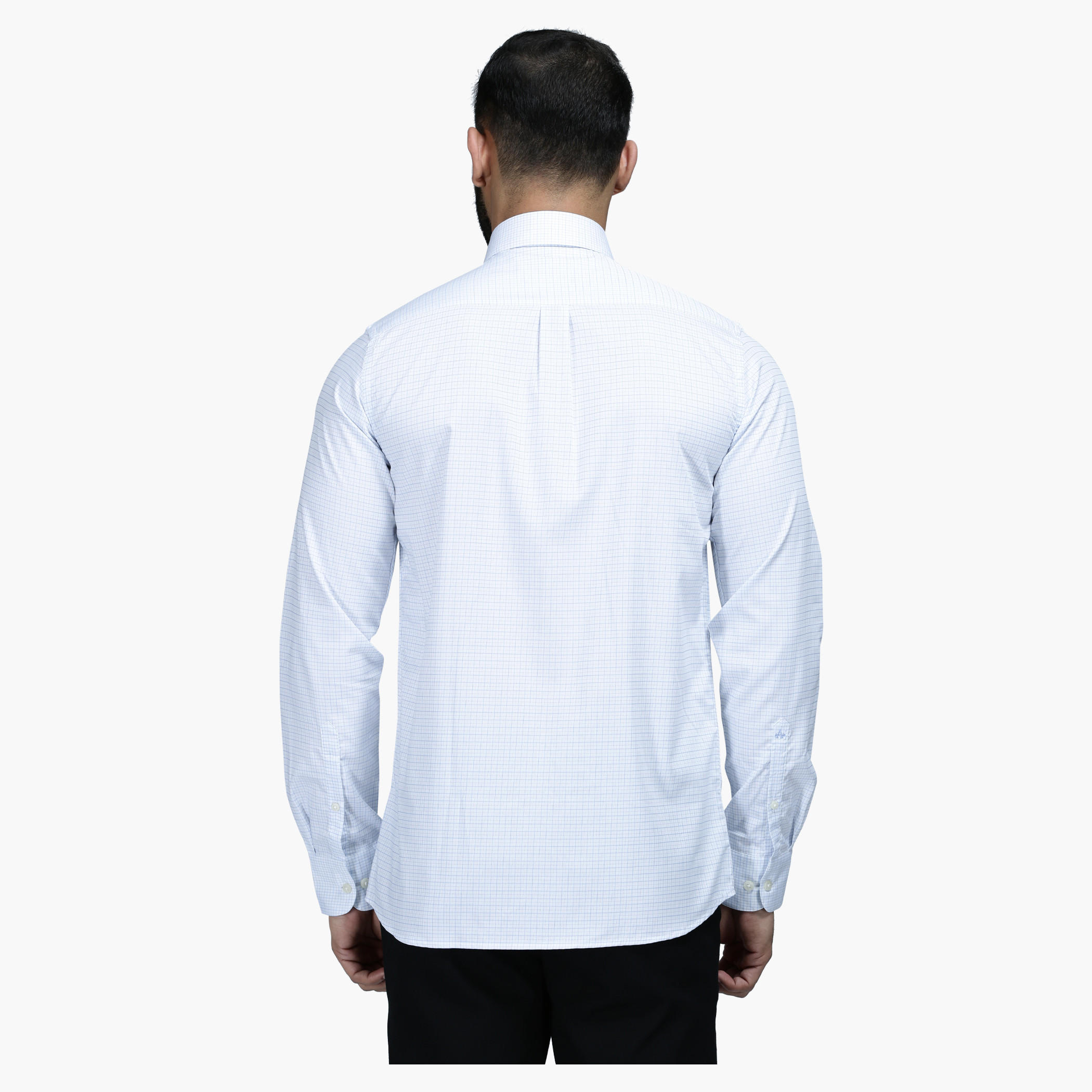 Formal Shirt with Cheques and Long Sleeves in Regular Fit-men-clothing-shirts-image-7