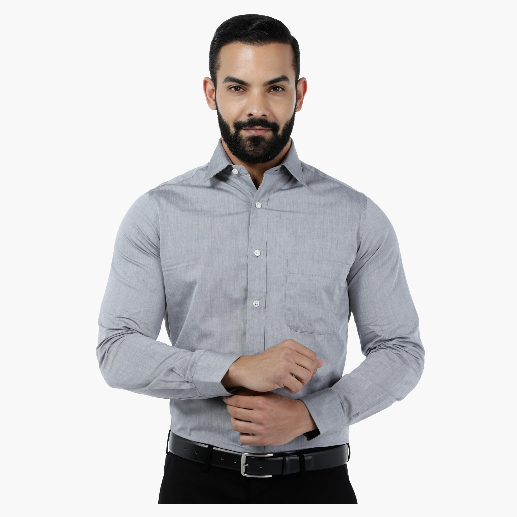 Arrow Solid Shirt-men-clothing-shirts-image-1