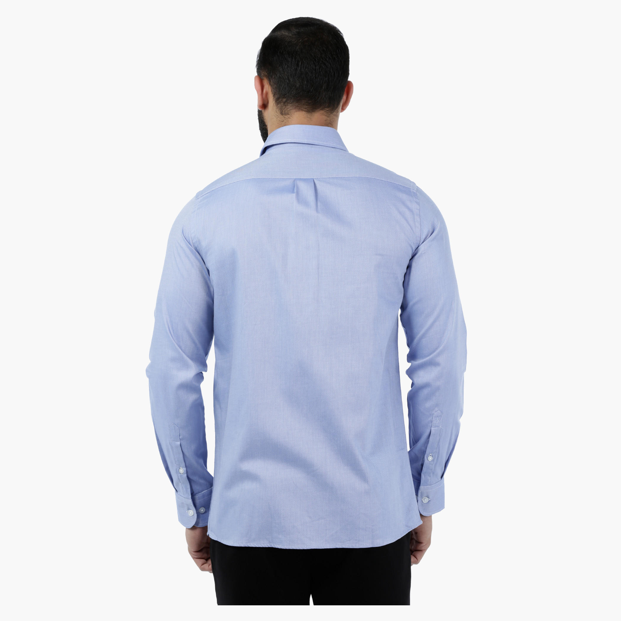 Arrow Solid Shirt with ETI Finish-men-clothing-shirts-image-4