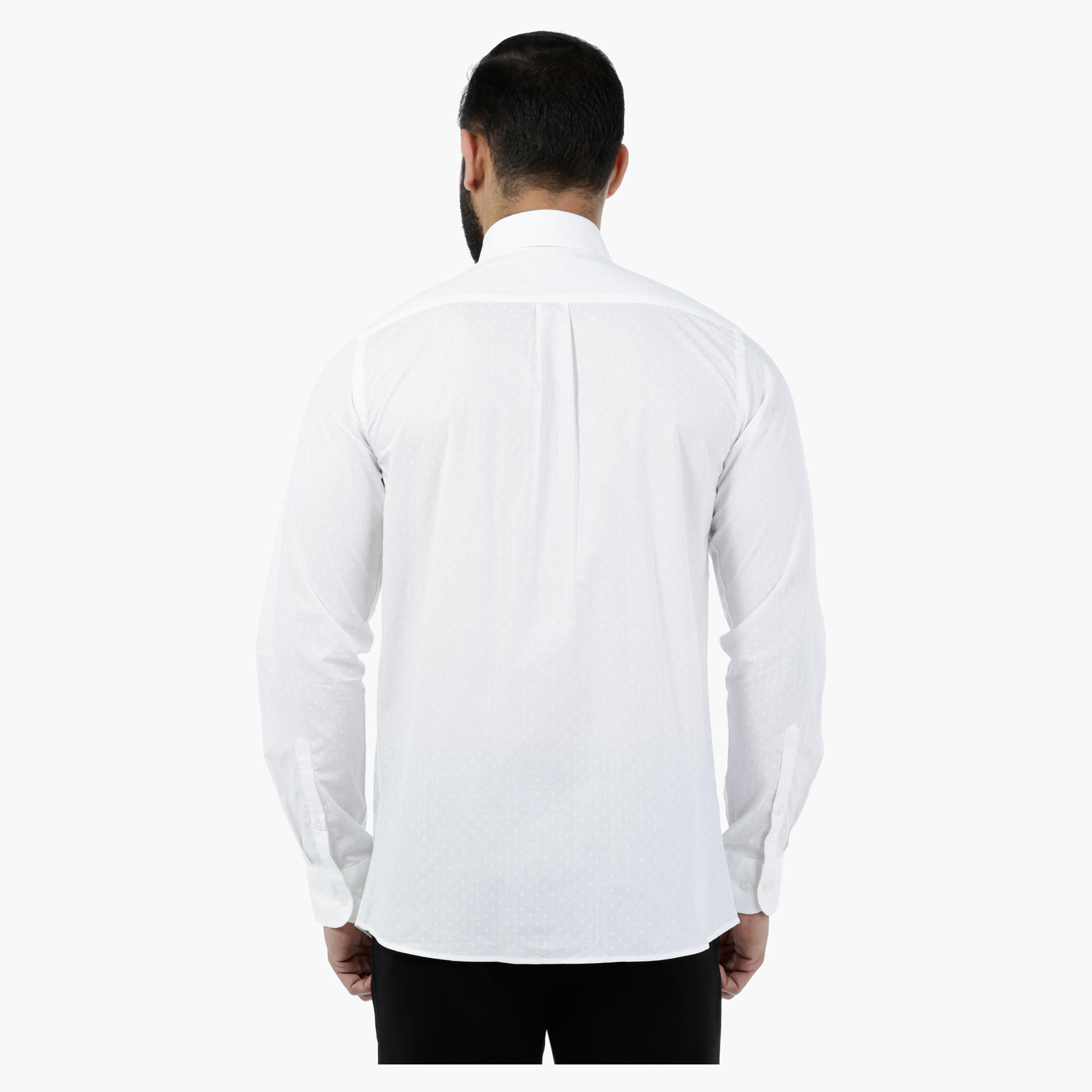Arrow Printed Shirt with ETI Finish-men-clothing-shirts-image-2