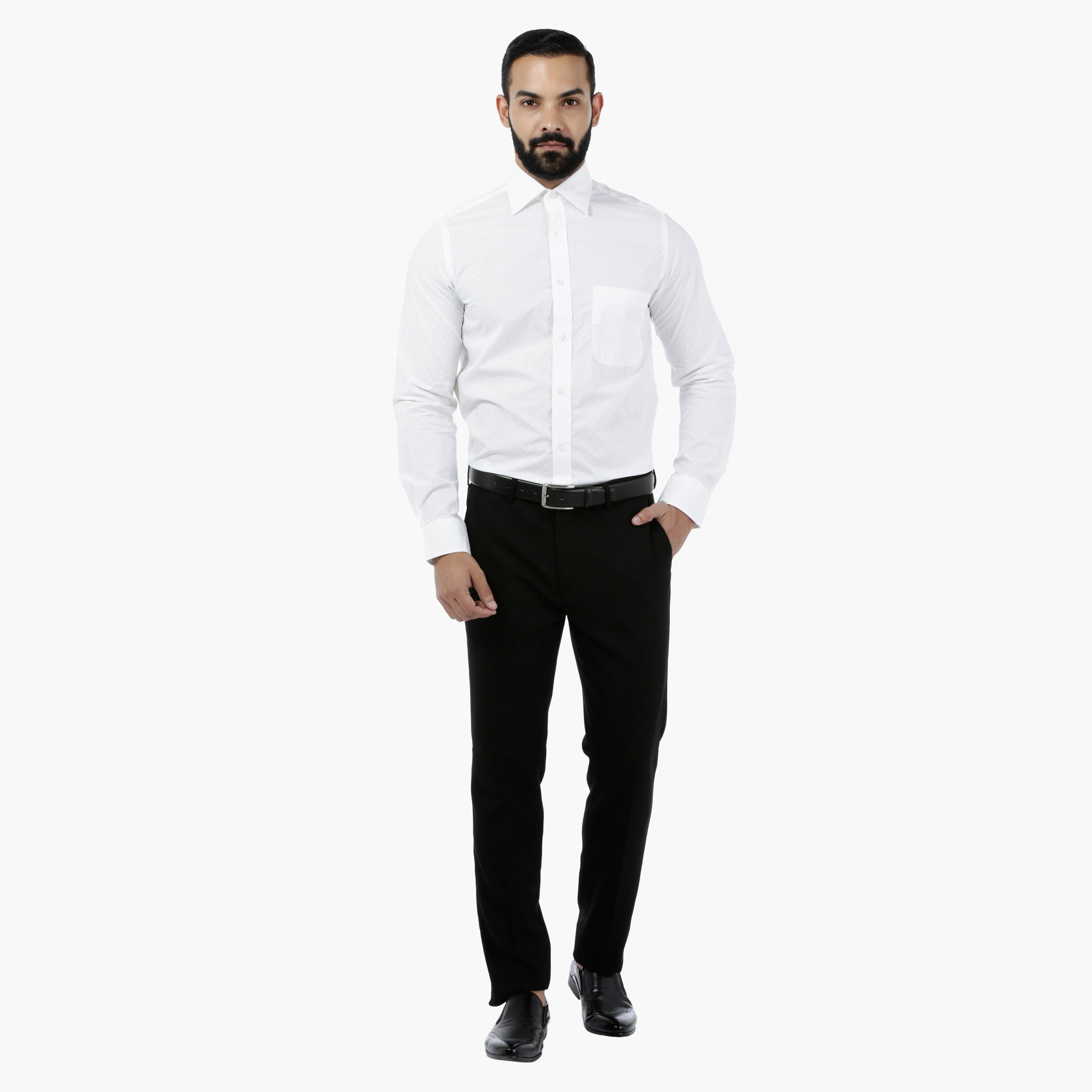 Arrow Printed Shirt with ETI Finish-men-clothing-shirts-image-5