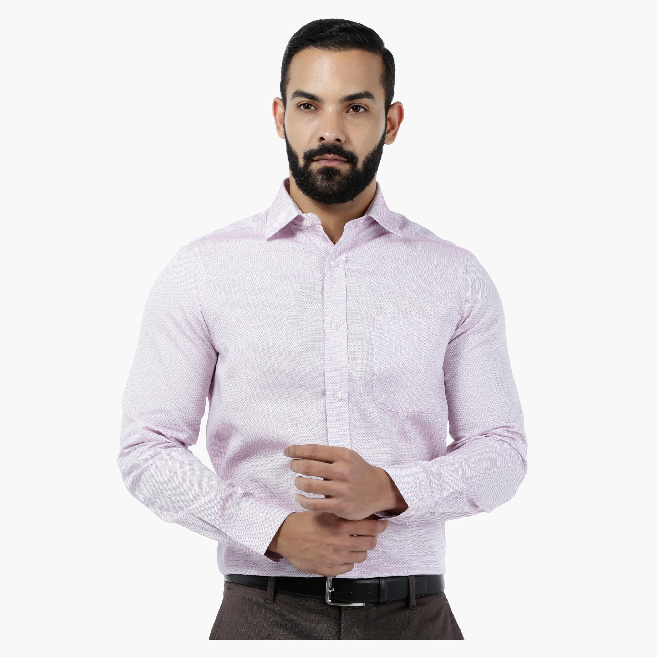 Arrow Structured Shirt with ETI Finish-men-clothing-shirts-image-1