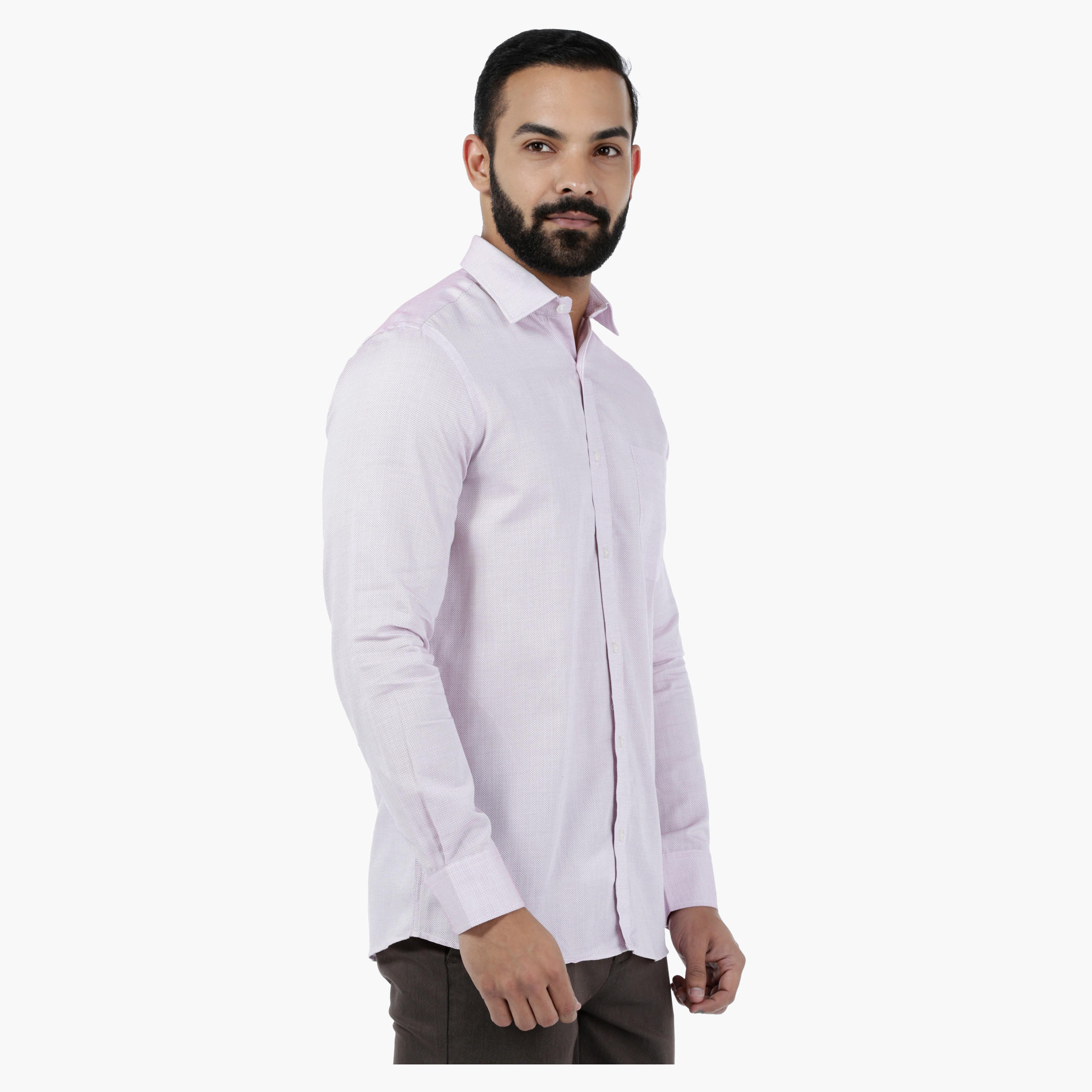 Arrow Structured Shirt with ETI Finish-men-clothing-shirts-image-3