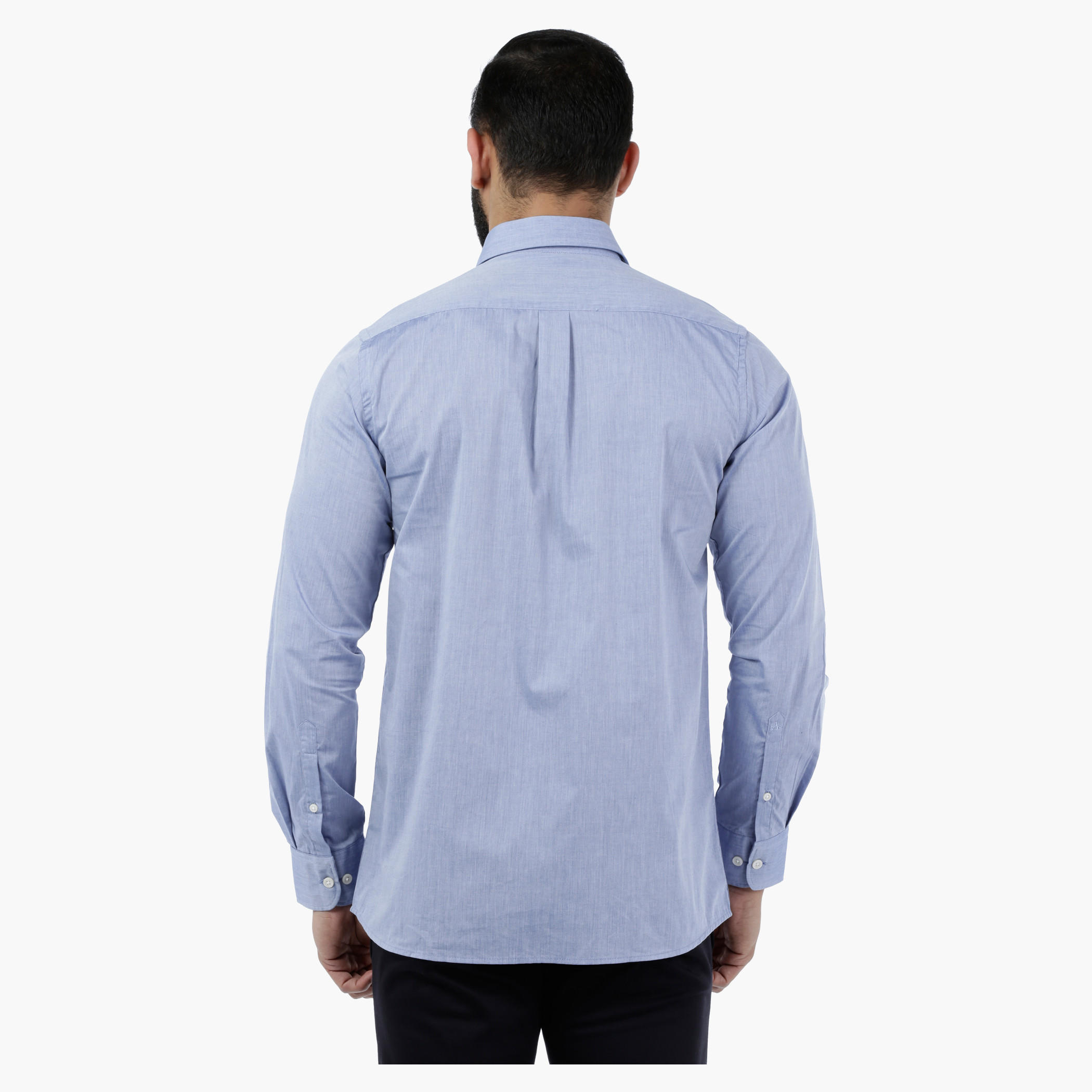 Formal Shirt with Long Sleeves in Slim Fit-men-clothing-shirts-image-2