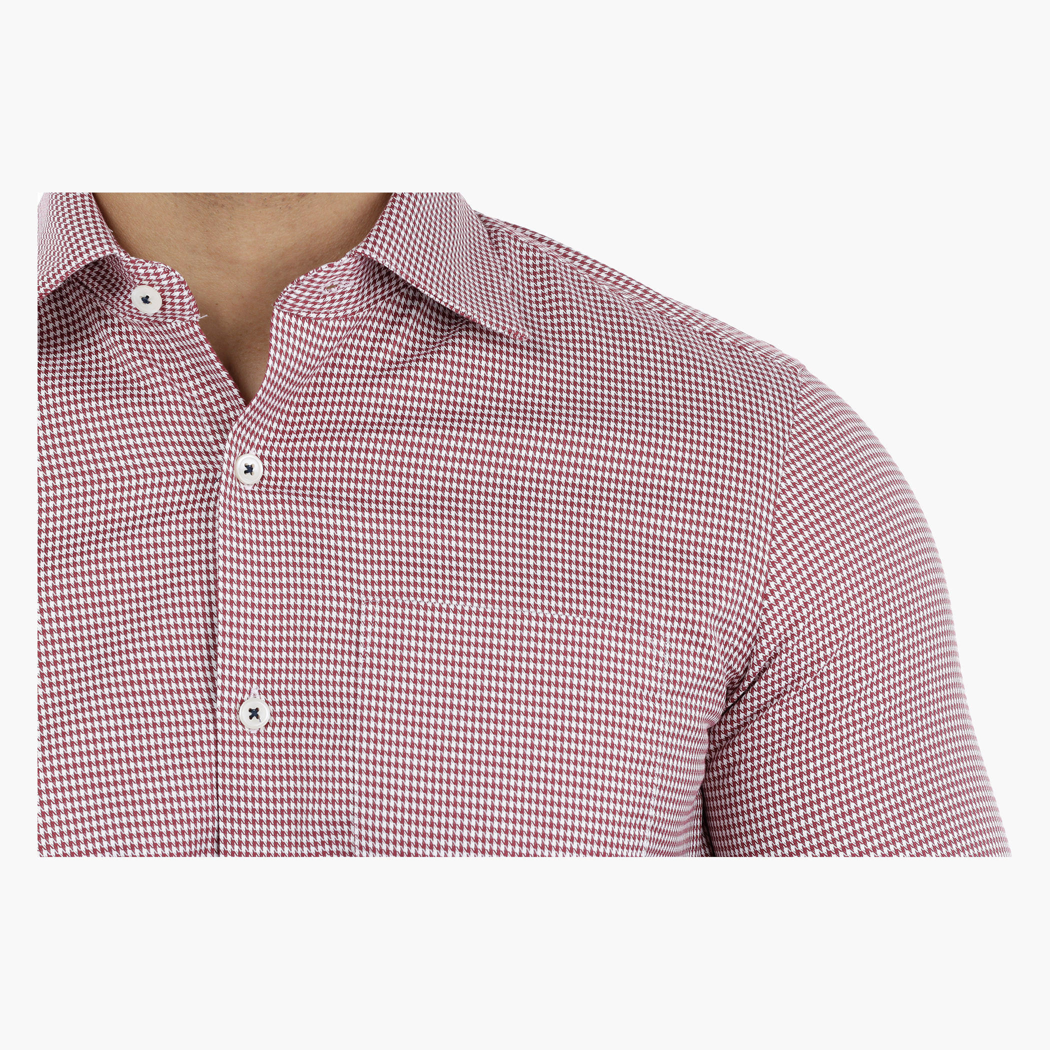 Arrow Chequered Shirt in Slim Fit-men-clothing-shirts-image-2