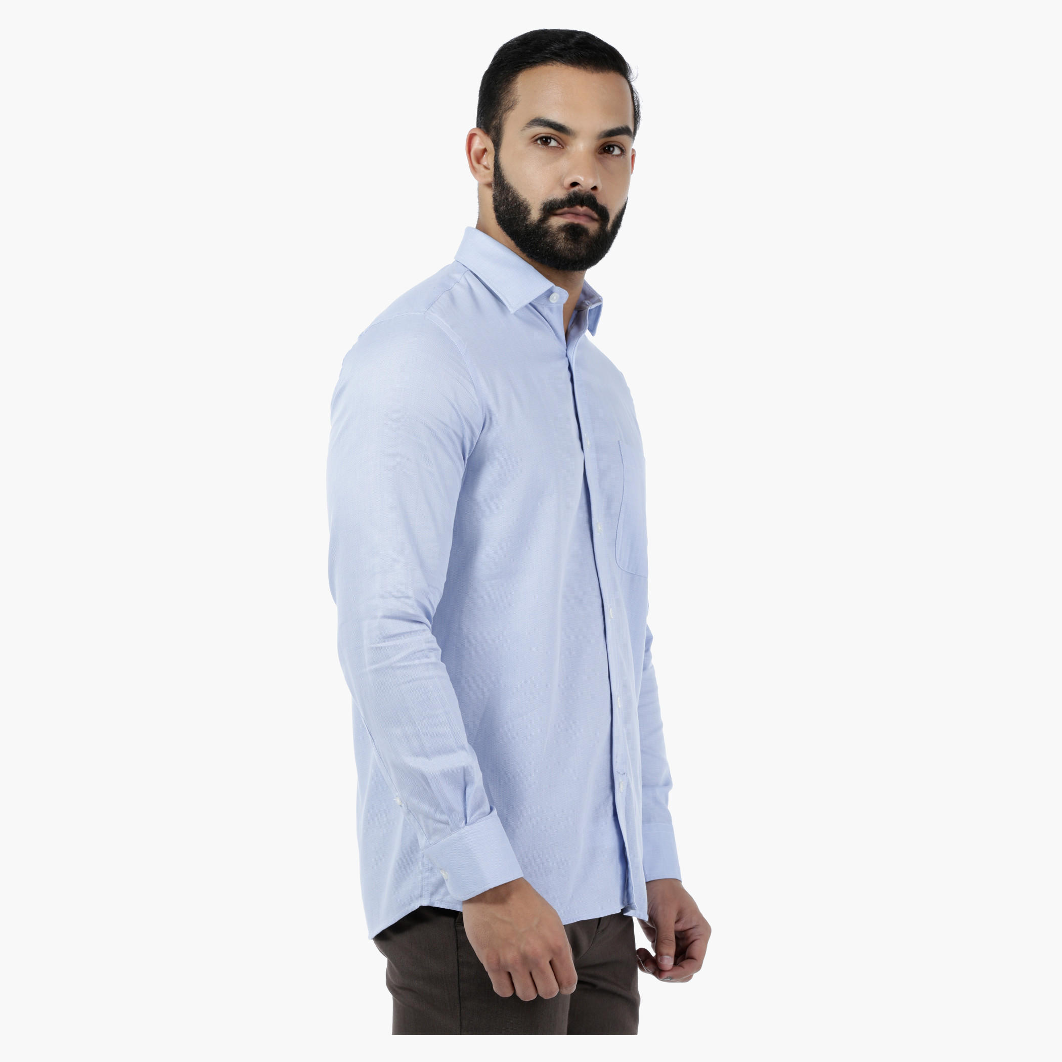 Arrow Structured Shirt with ETI Finish-men-clothing-shirts-image-3