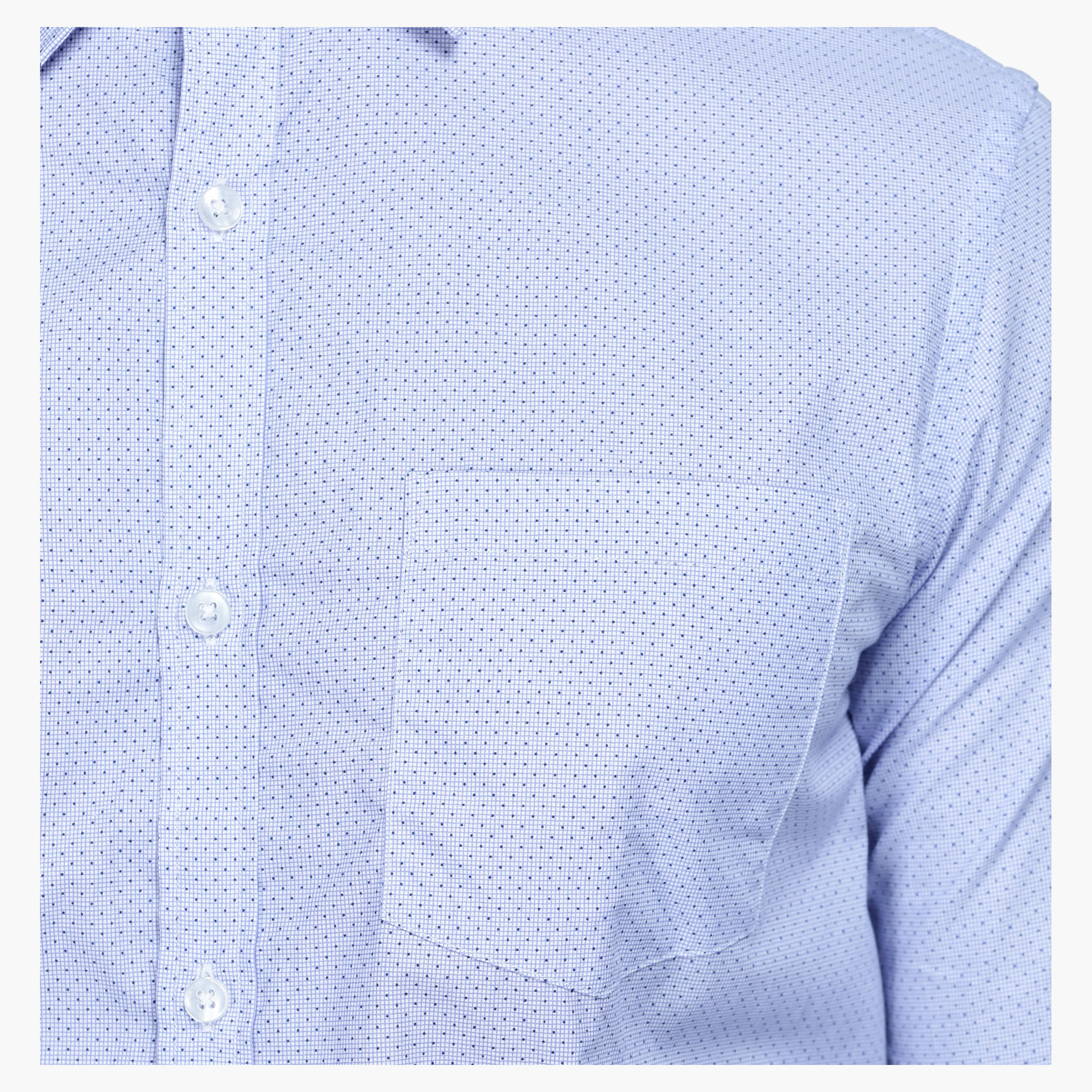 Printed Formal Shirt with Long Sleeves in Slim Fit-men-clothing-shirts-image-4