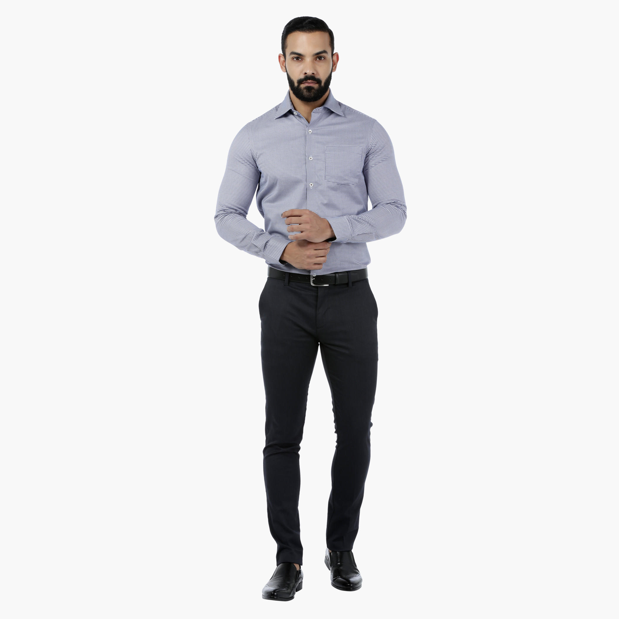 Arrow Printed Shirt with ETI Finish-men-clothing-shirts-image-5