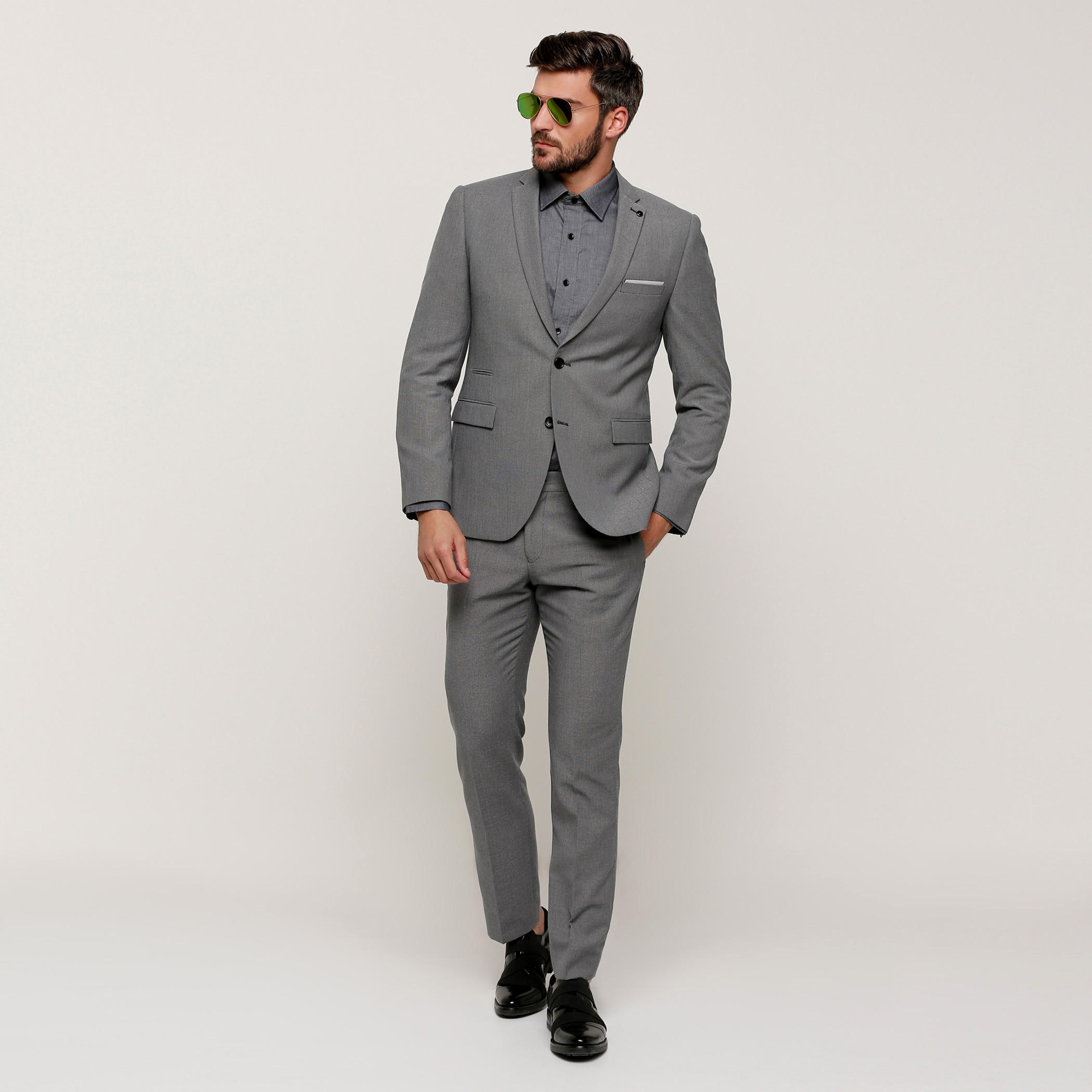 قميص بأكمام طويلة وأزرار من آرو-men-clothing-shirts-image-5