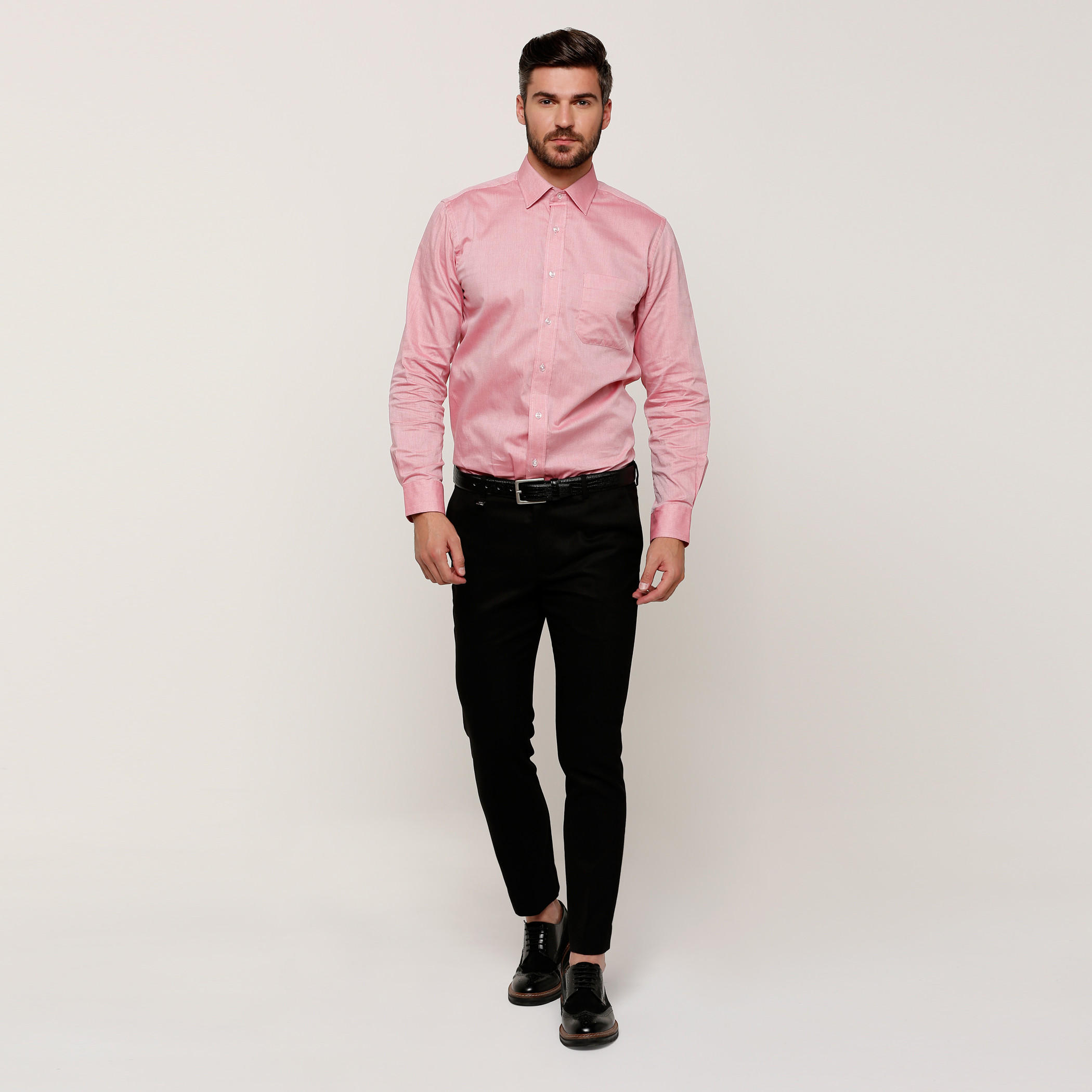 قميص بأكمام طويلة وأزرار من آرو-men-clothing-shirts-image-5