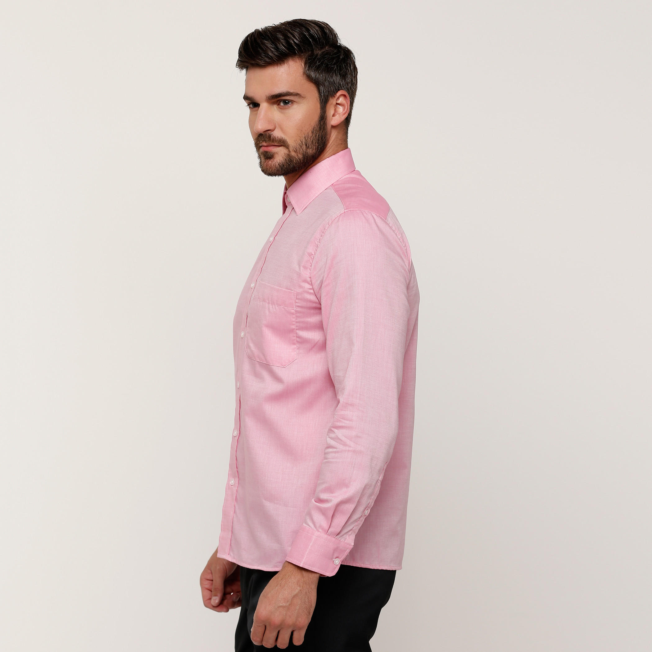قميص بأكمام طويلة وأزرار من آرو-men-clothing-shirts-image-3