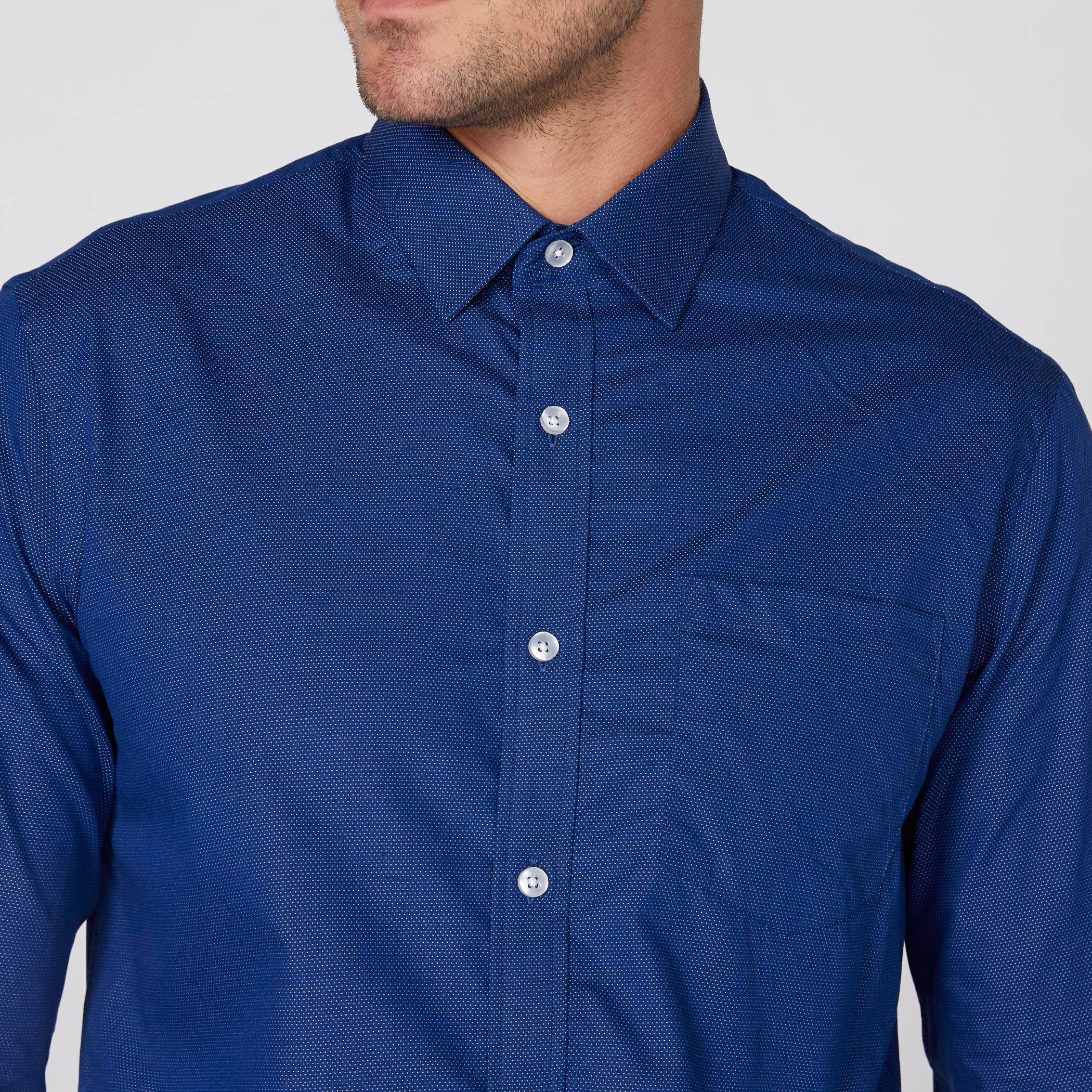 Arrow Long Sleeves Shirt with Complete Placket-men-clothing-shirts-image-3
