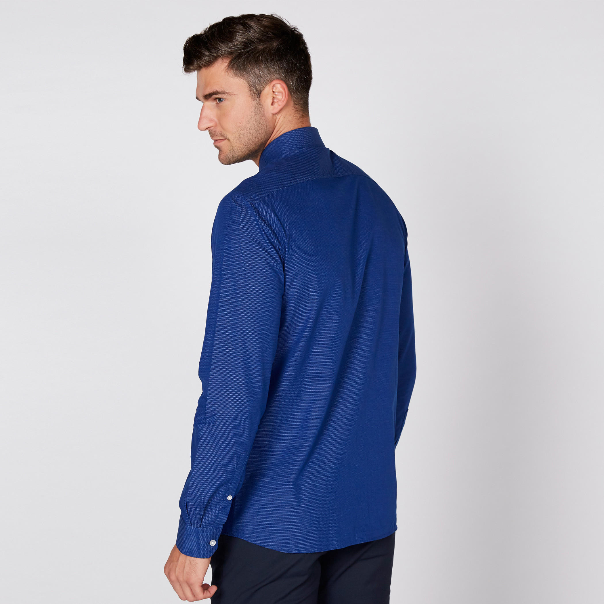 Arrow Long Sleeves Shirt with Complete Placket-men-clothing-shirts-image-4