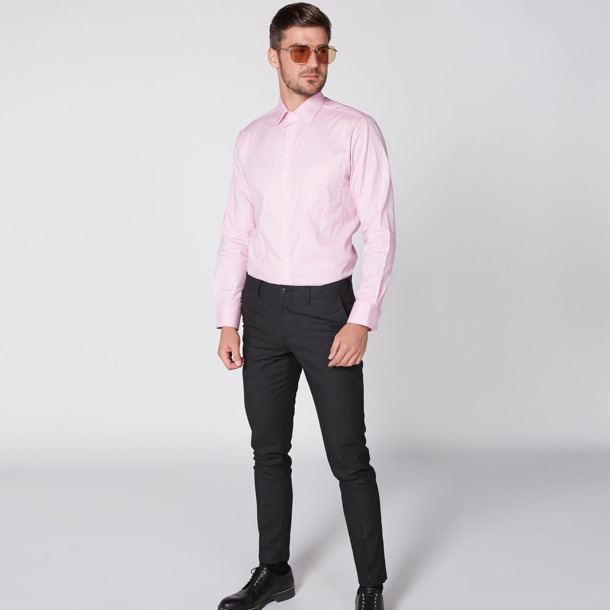 قميص بأكمام طويلة وأزرار من آرو-men-clothing-shirts-image-4