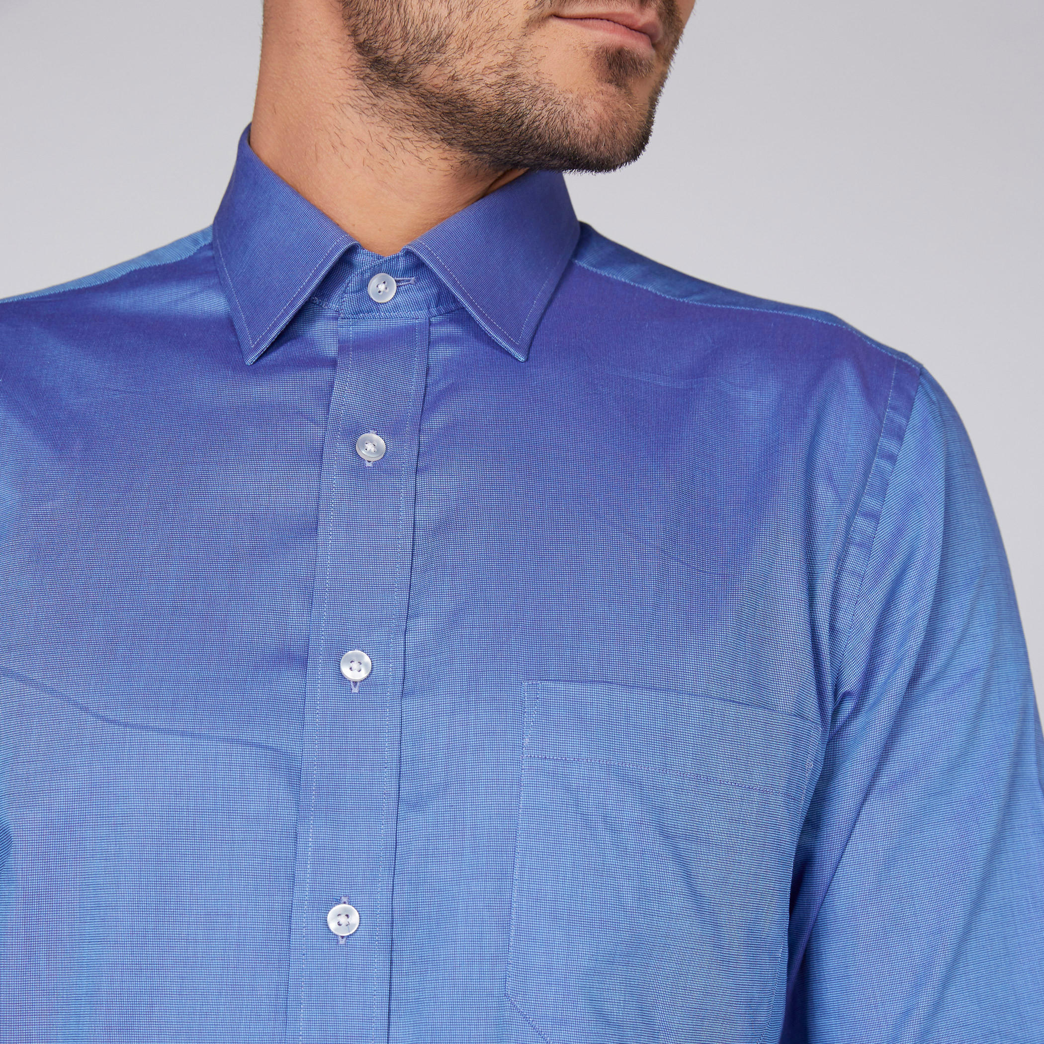 قميص بأكمام طويلة ووصلة أزرار كاملة من آرو-men-clothing-shirts-image-2