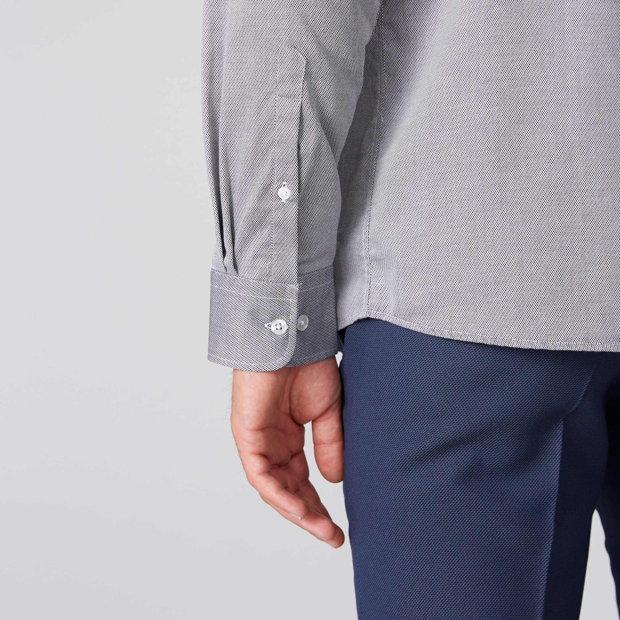 Arrow Long Sleeves Shirt with Complete Placket-men-clothing-shirts-image-2