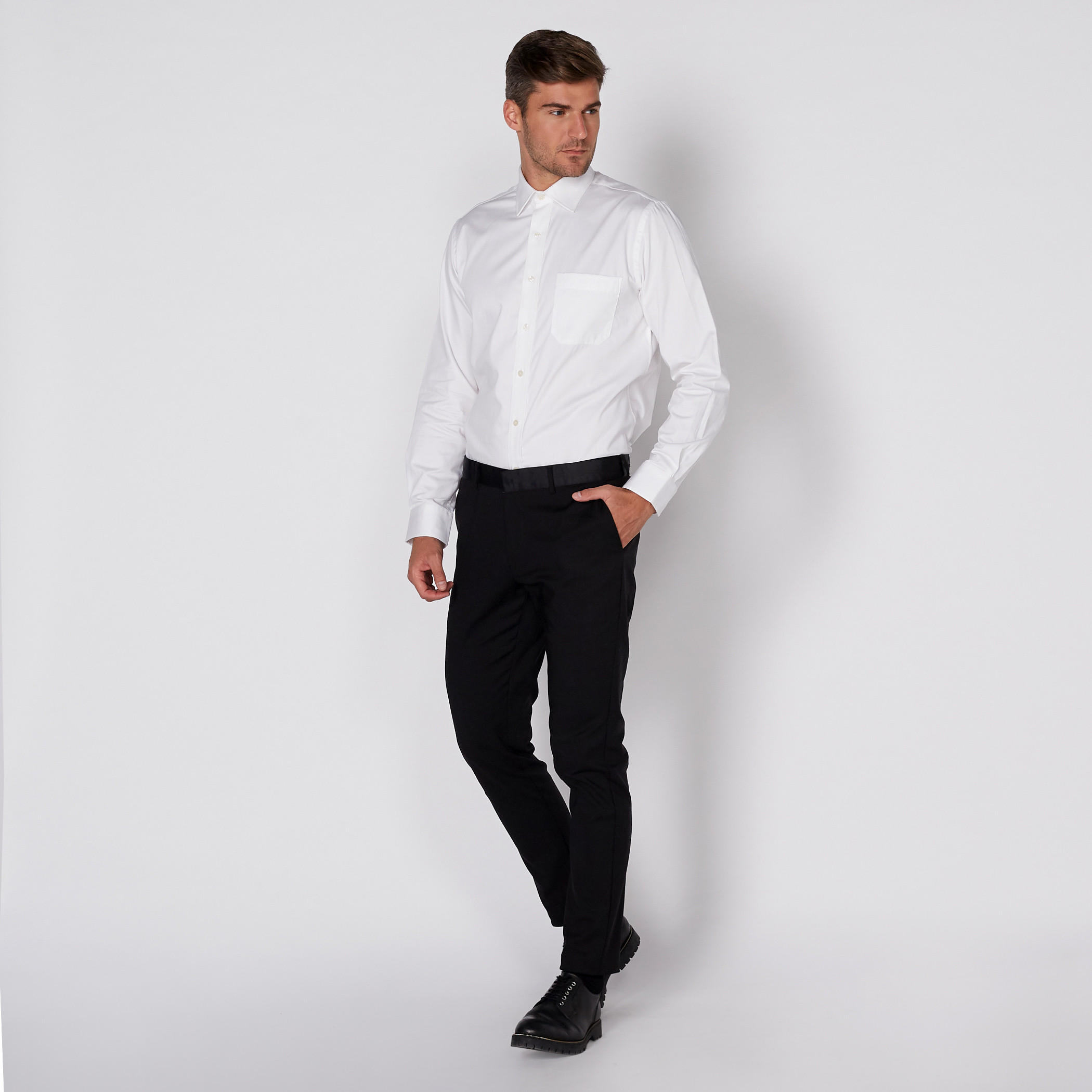 Arrow Long Sleeves Shirt with Complete Placket-men-clothing-shirts-image-1