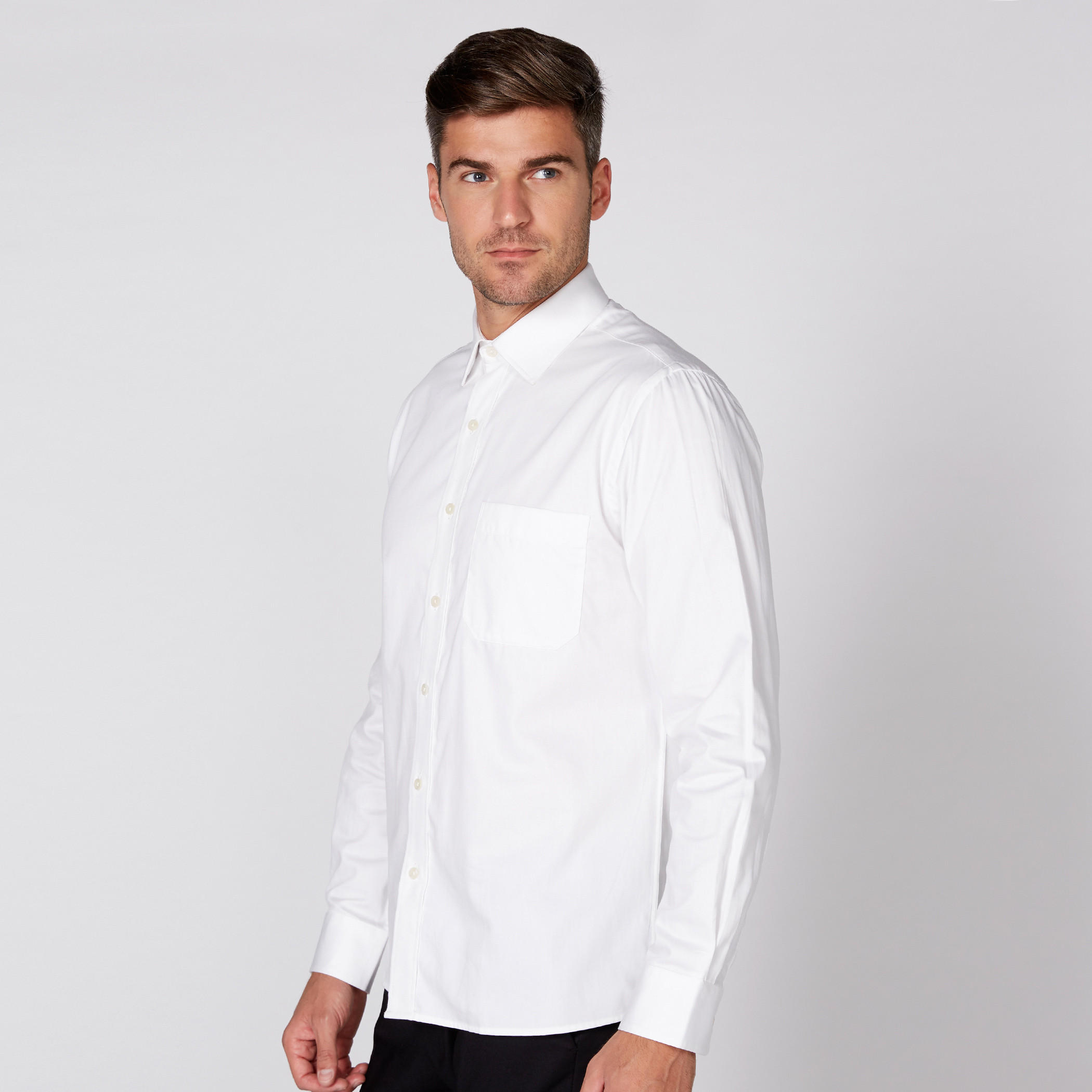 Arrow Long Sleeves Shirt with Complete Placket-men-clothing-shirts-image-2