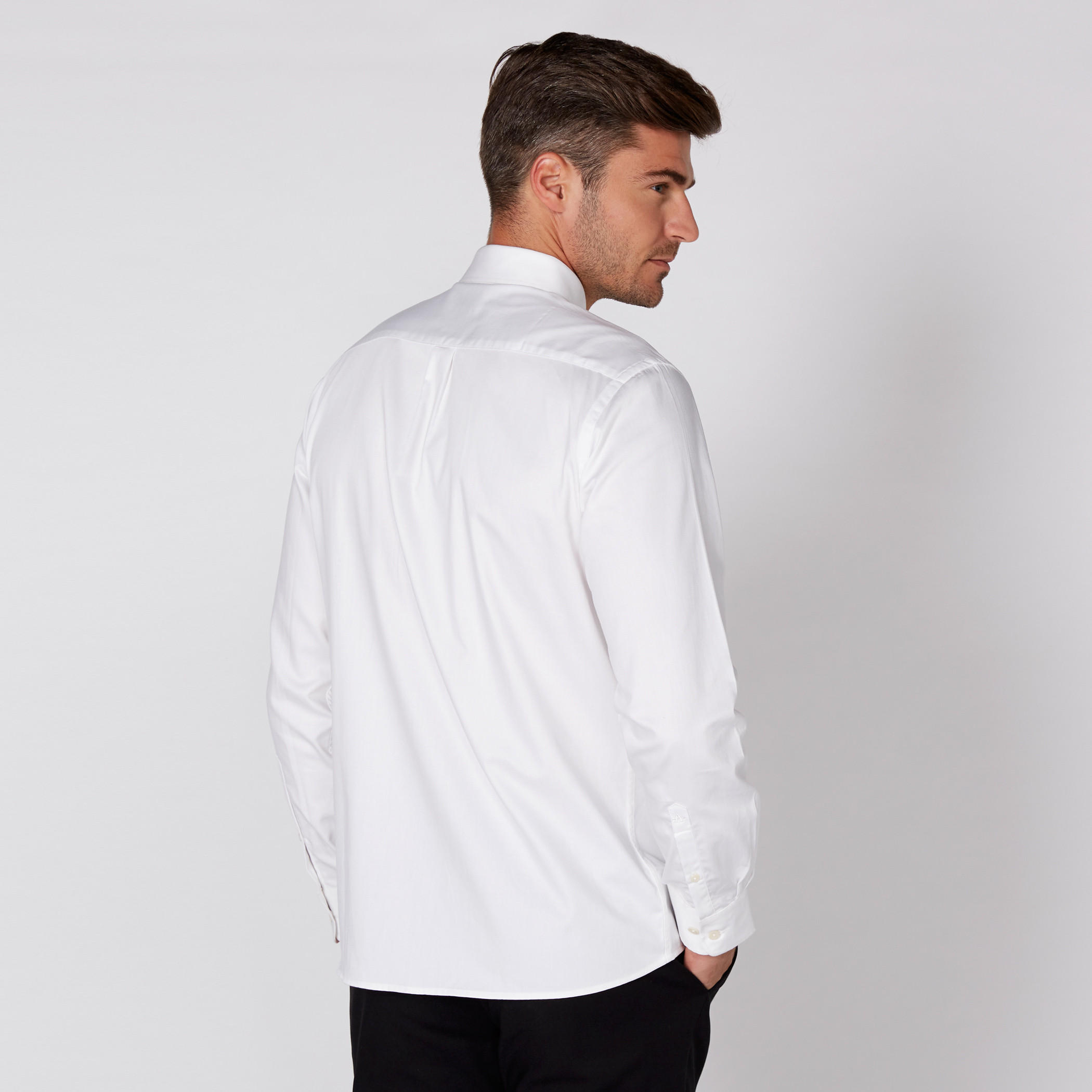 Arrow Long Sleeves Shirt with Complete Placket-men-clothing-shirts-image-4