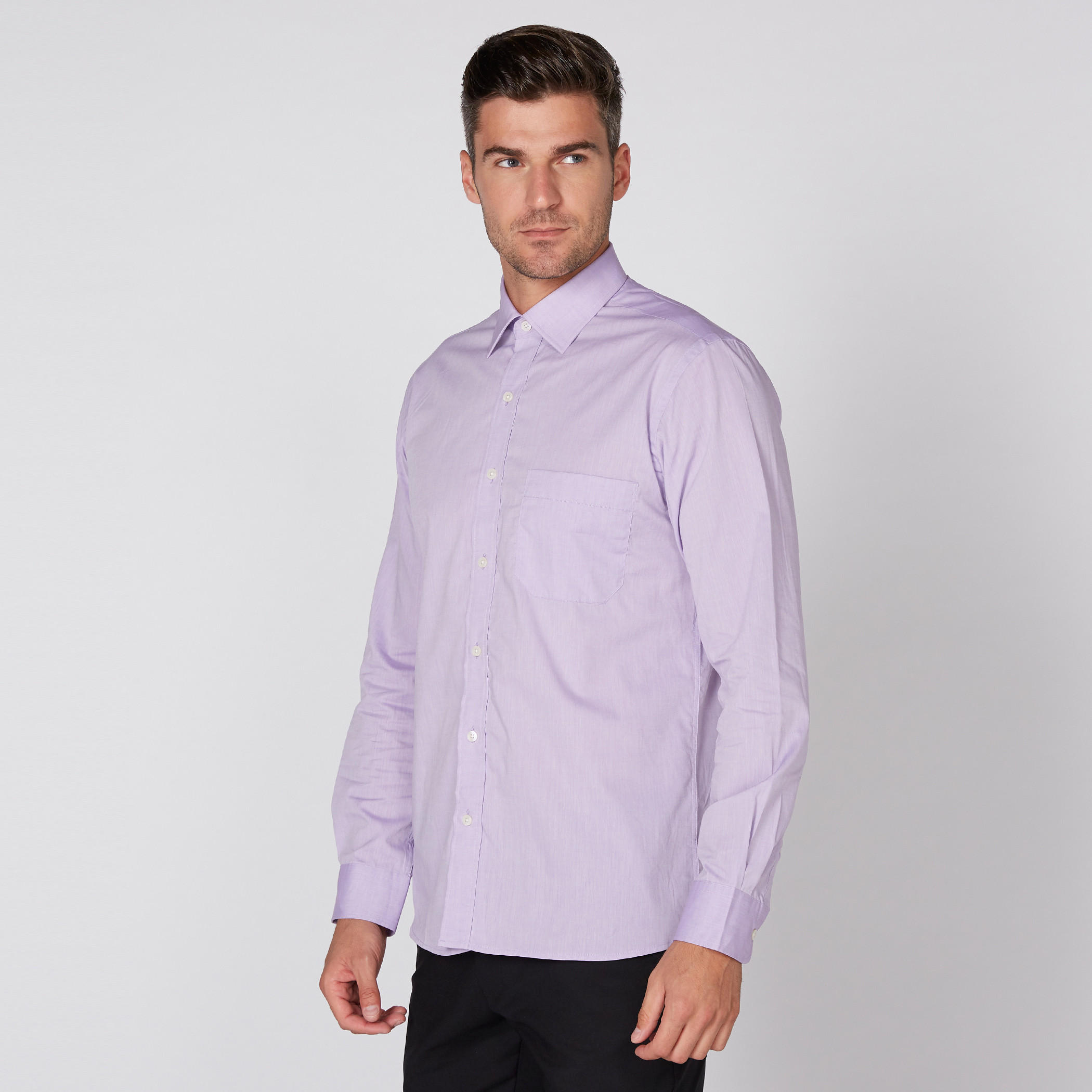 قميص بأكمام طويلة وأزرار من أرو-men-clothing-shirts-image-2