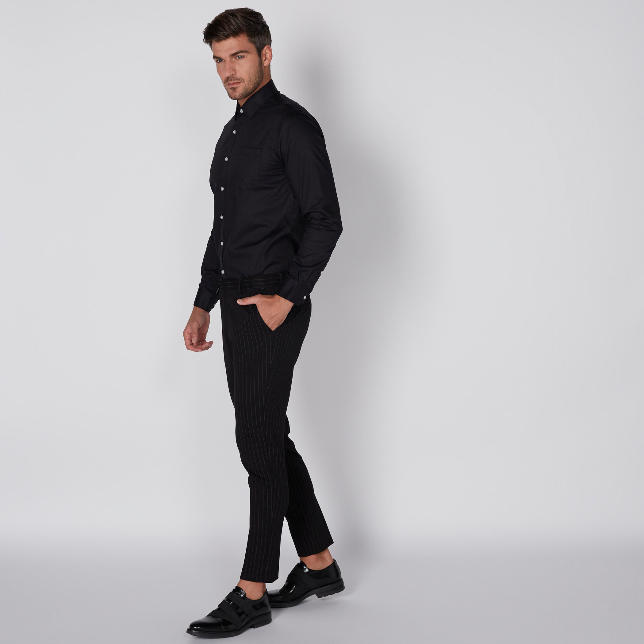 Arrow Long Sleeves Shirt with Pocket Detail and Complete Placket-men-clothing-shirts-image-1