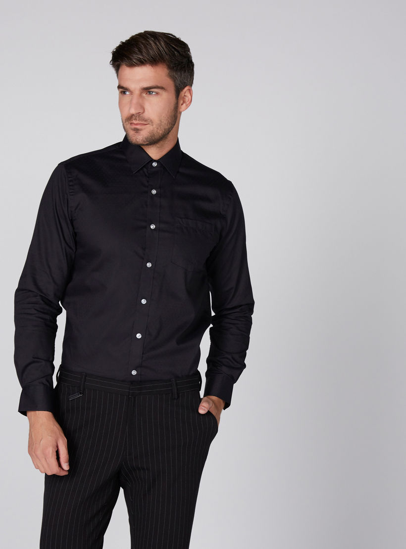قميص بأكمام طويلة وأزرار وجيوب من آرو-men-clothing-shirts-image-3