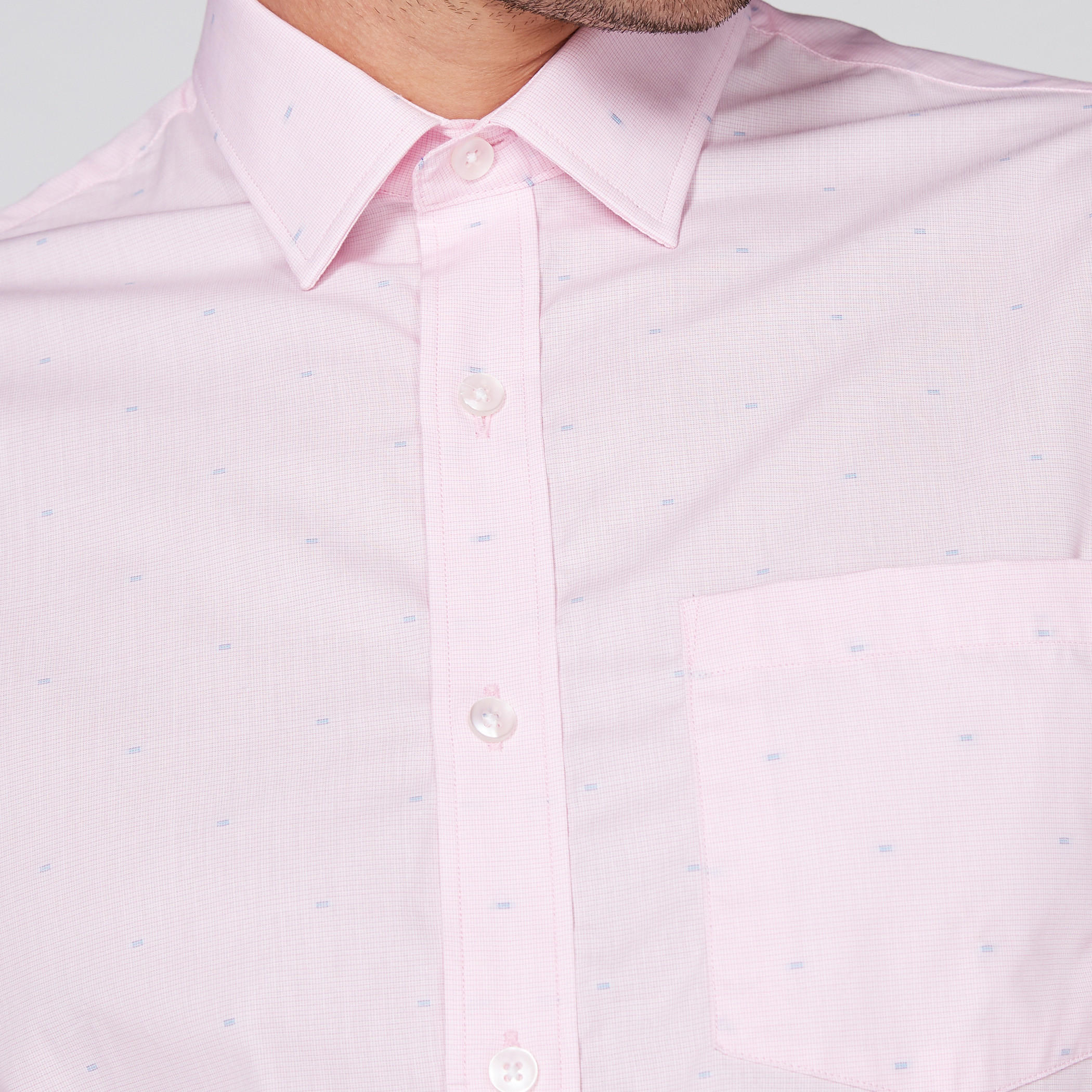 Arrow Long Sleeves Shirt with Complete Placket-men-clothing-shirts-image-3