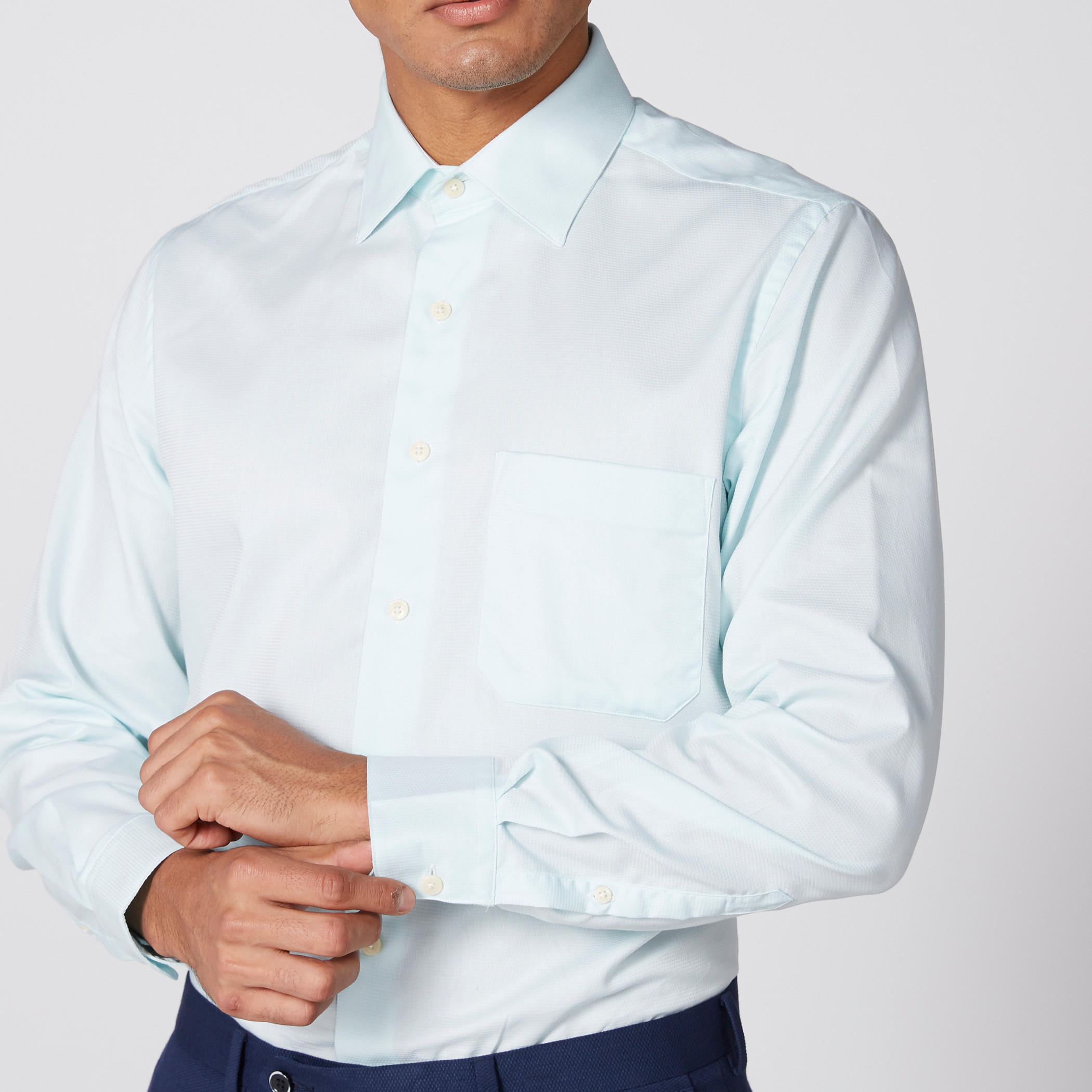 قميص بأكمام طويلة وأزرار من آرو-men-clothing-shirts-image-3