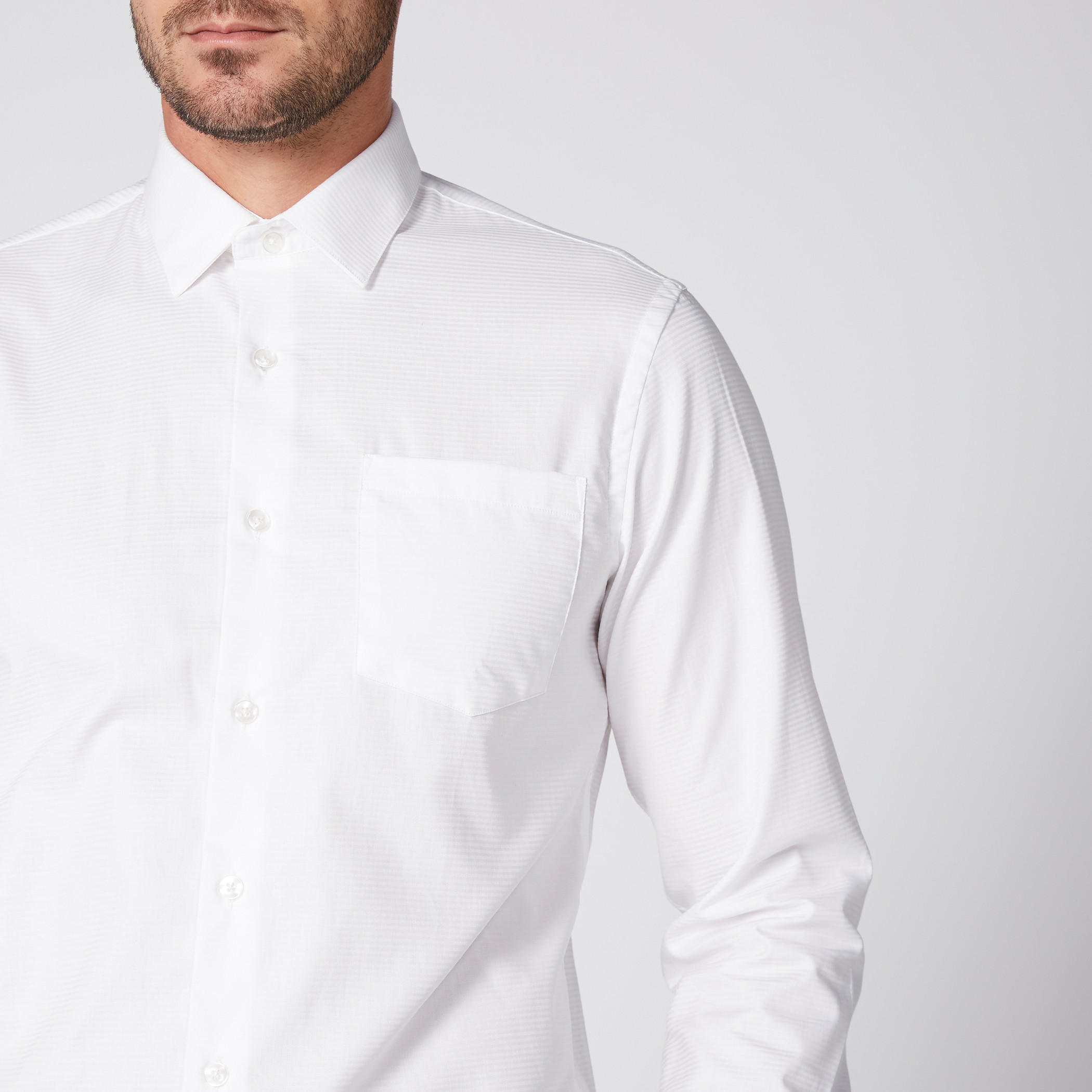 Arrow Long Sleeves Shirt with Complete Placket-men-clothing-shirts-image-3