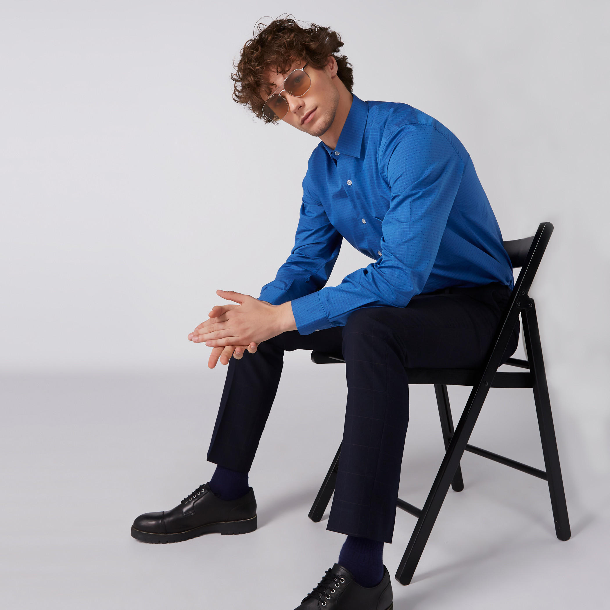 قميص بأكمام طويلة وأزرار من آرو-men-clothing-shirts-image-6
