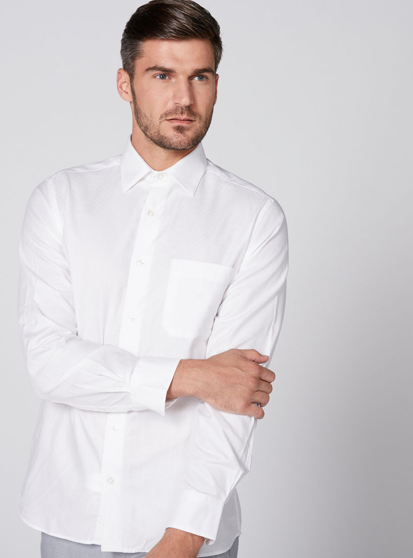 قميص بأكمام طويلة وجيب من آرو-men-clothing-shirts-image-2