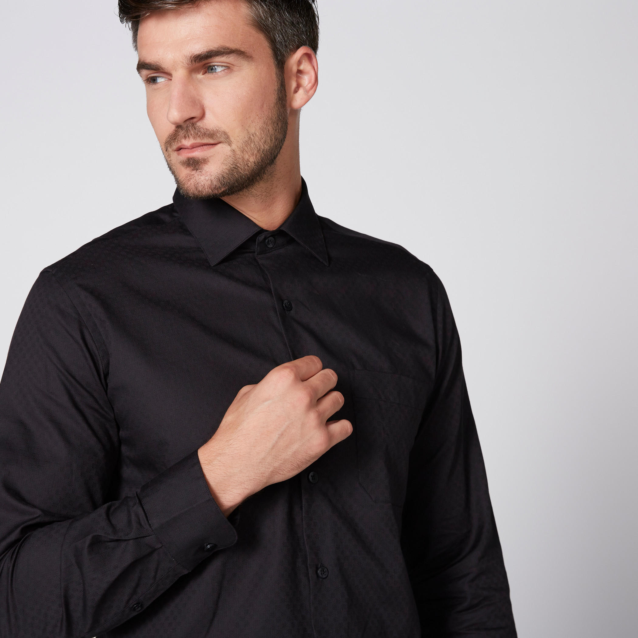 قميص بأكمام طويلة وأزرار من آرو-men-clothing-shirts-image-2