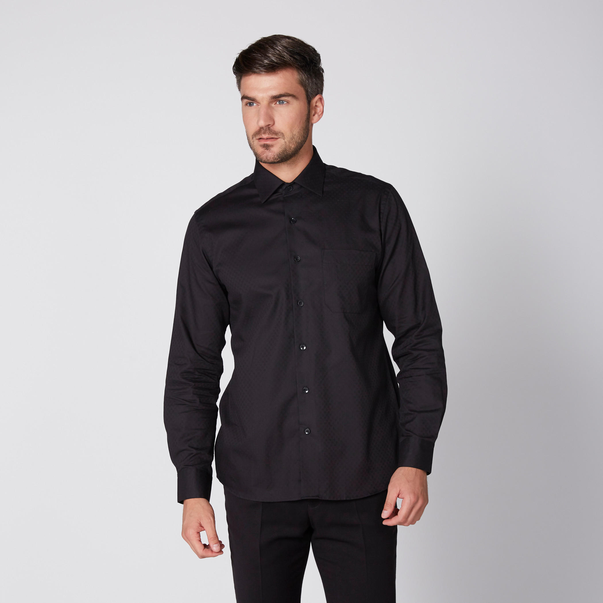 قميص بأكمام طويلة وأزرار من آرو-men-clothing-shirts-image-3