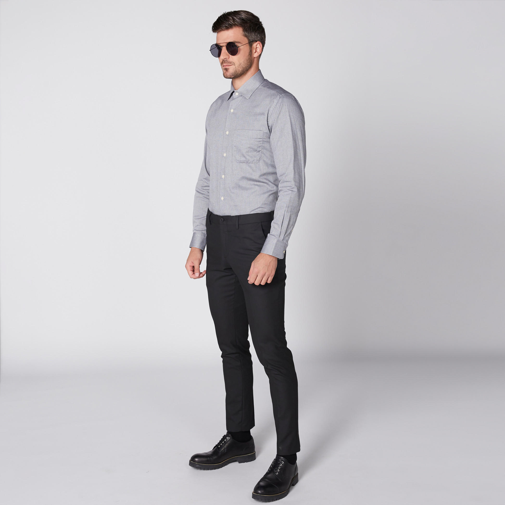 قميص بأكمام طويلة وأزرار وطبعات من آرو-men-clothing-shirts-image-1