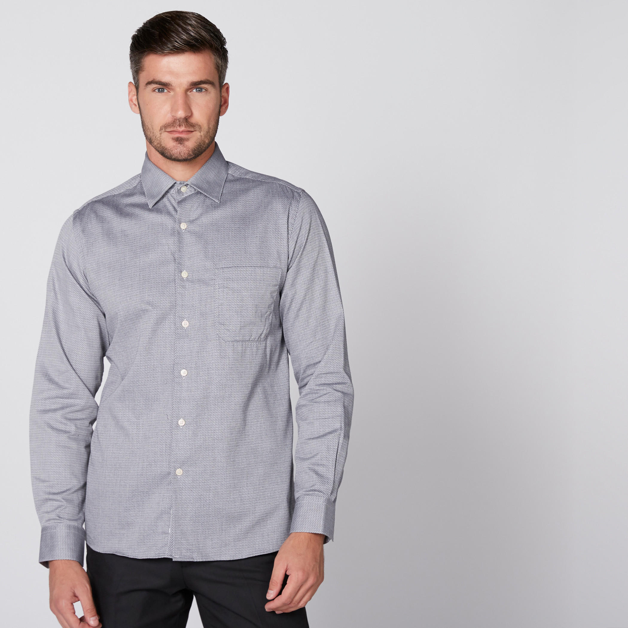 قميص بأكمام طويلة وأزرار وطبعات من آرو-men-clothing-shirts-image-3