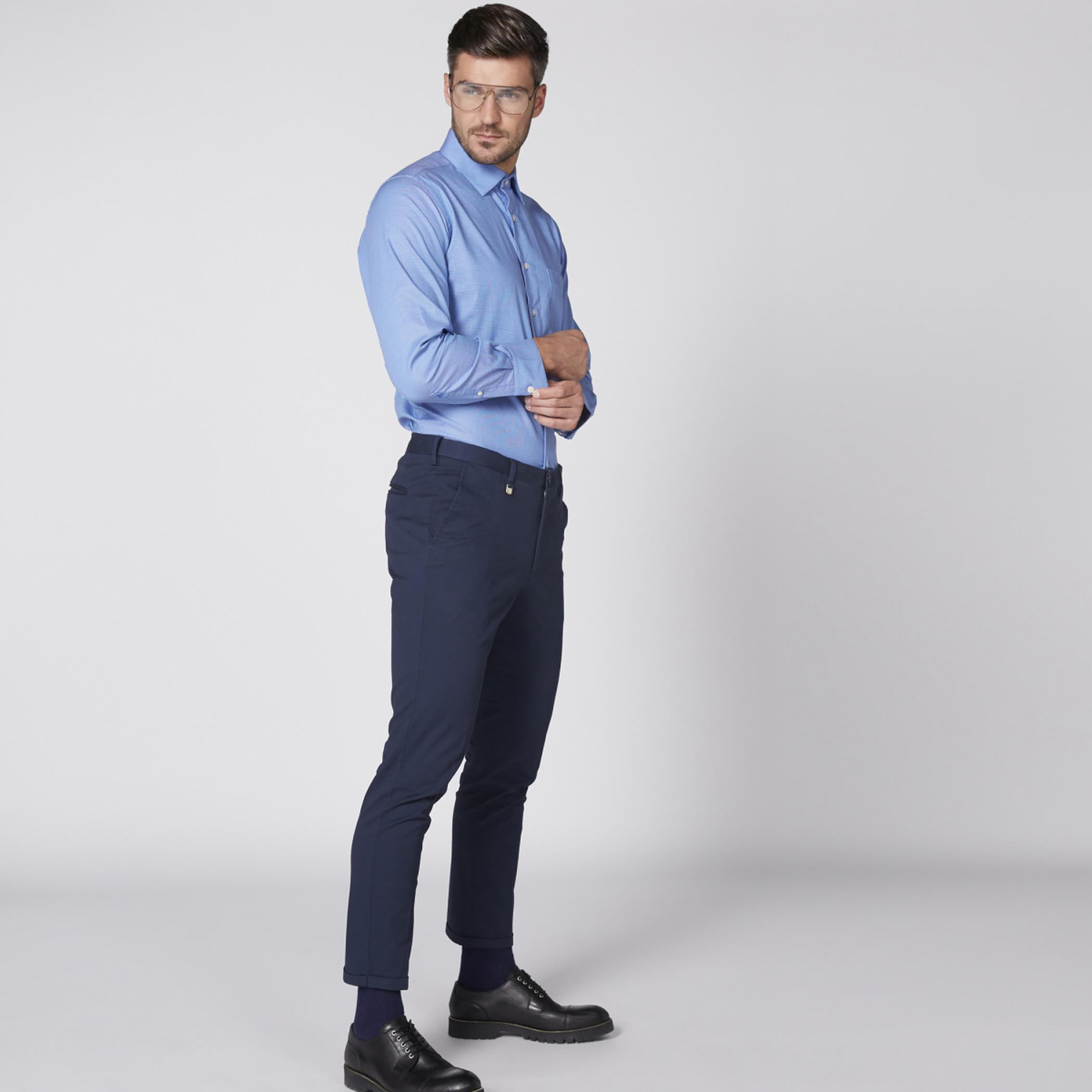 Arrow Long Sleeves Shirt with Complete Placket-men-clothing-shirts-image-4