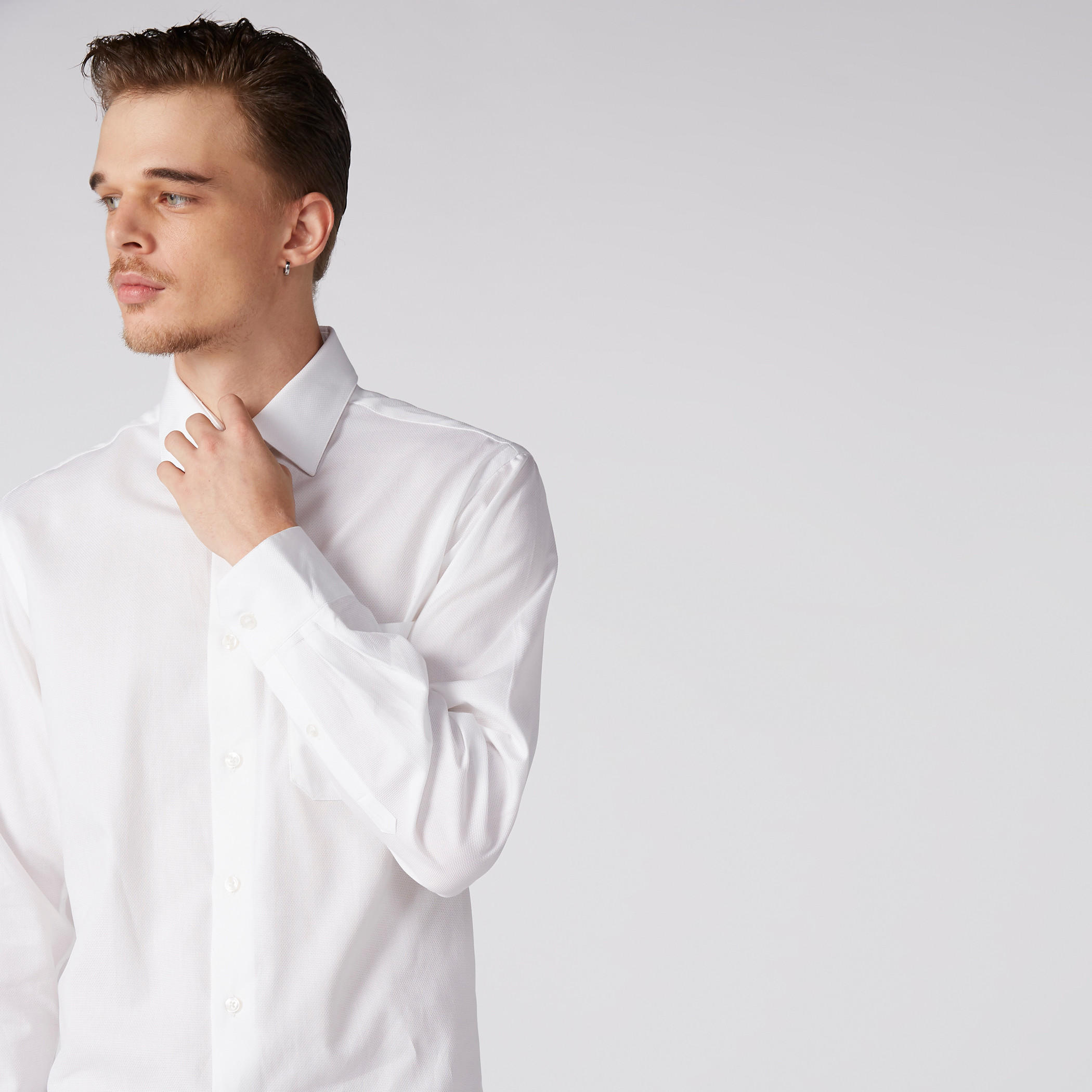 Arrow Long Sleeves Shirt with Complete Placket-men-clothing-shirts-image-1