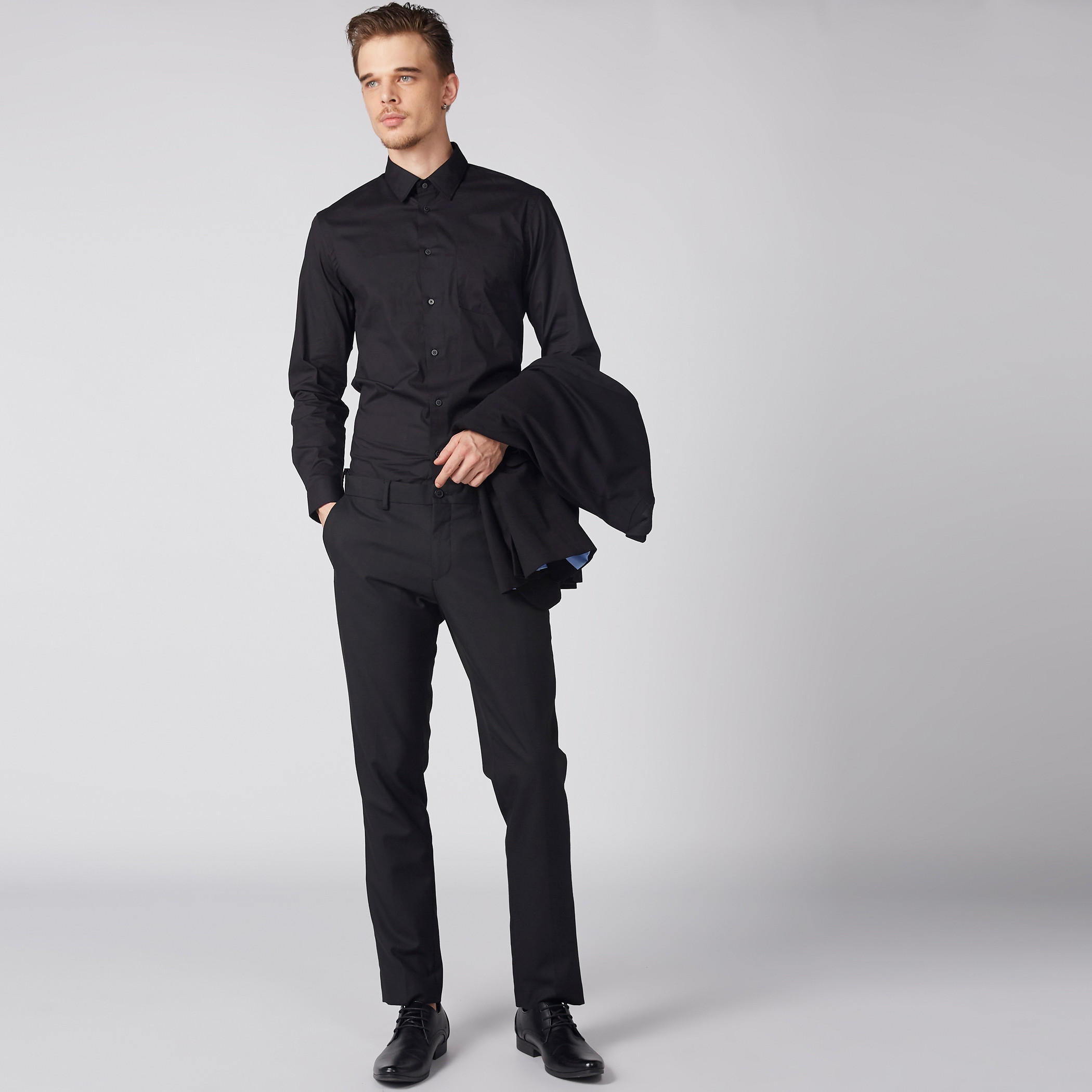 قميص بأكمام طويلة وأزرار وجيب من آرو-men-clothing-shirts-image-4