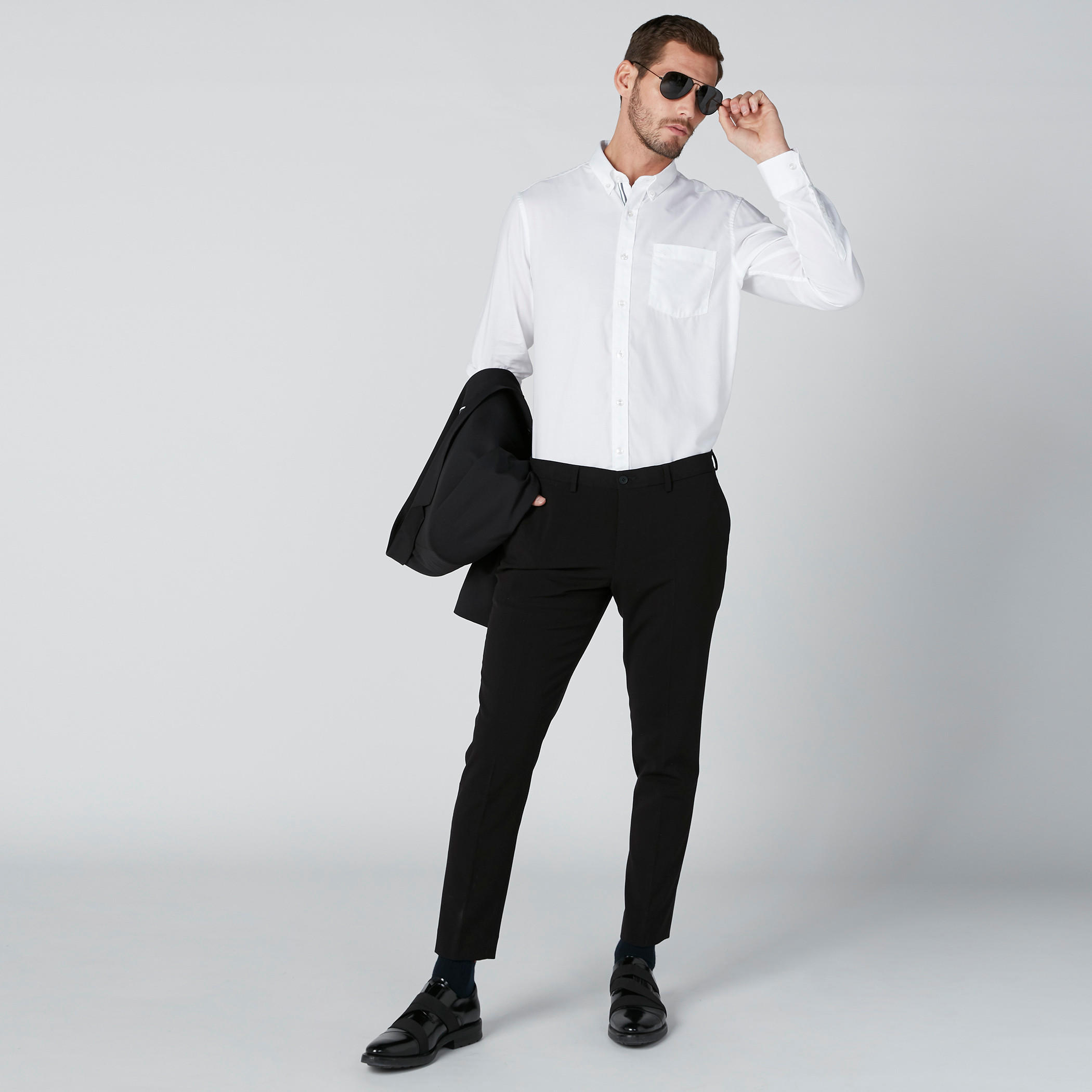قميص بأكمام طويلة وأزرار وجيوب من آرو-men-clothing-shirts-image-2