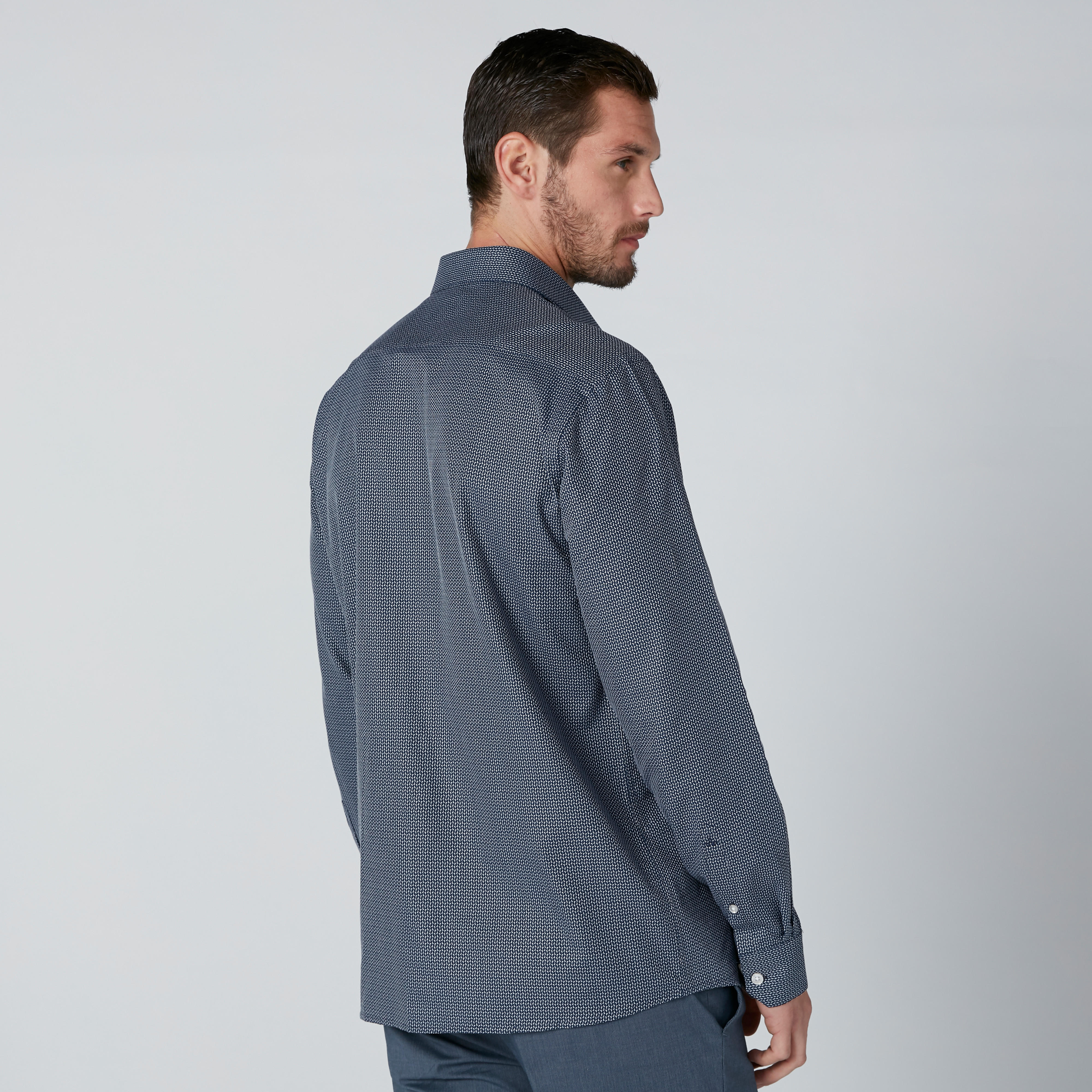 قميص بأكمام طويلة وأزرار وطبعات من آرو-men-clothing-shirts-image-2