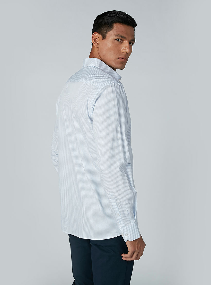 قميص كاروهات بأكمام طويلة وجيوب من آرو-men-clothing-shirts-image-4