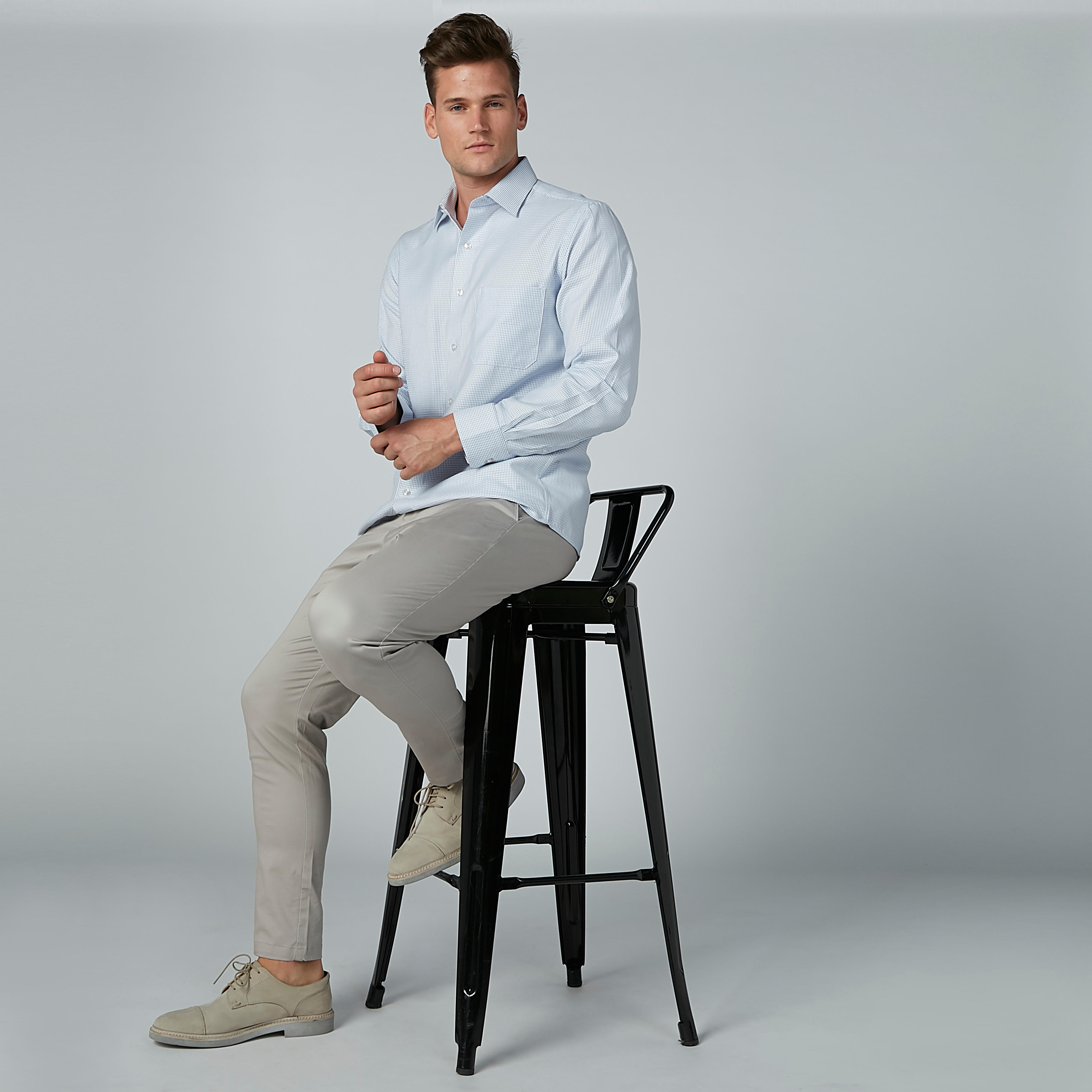 قميص بأكمام طويلة وجيب وطبعات من آرو-men-clothing-shirts-image-2