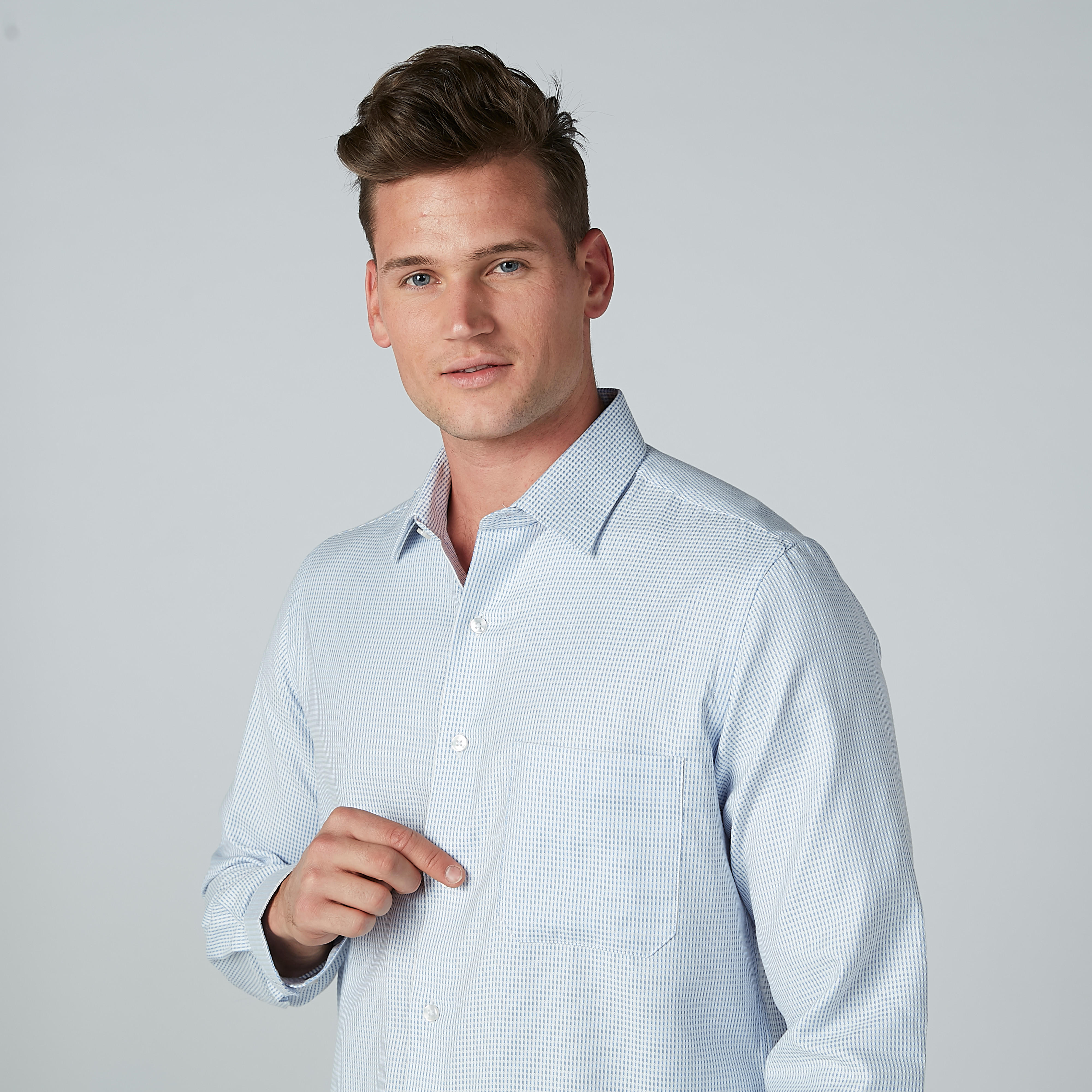 قميص بأكمام طويلة وجيب وطبعات من آرو-men-clothing-shirts-image-3