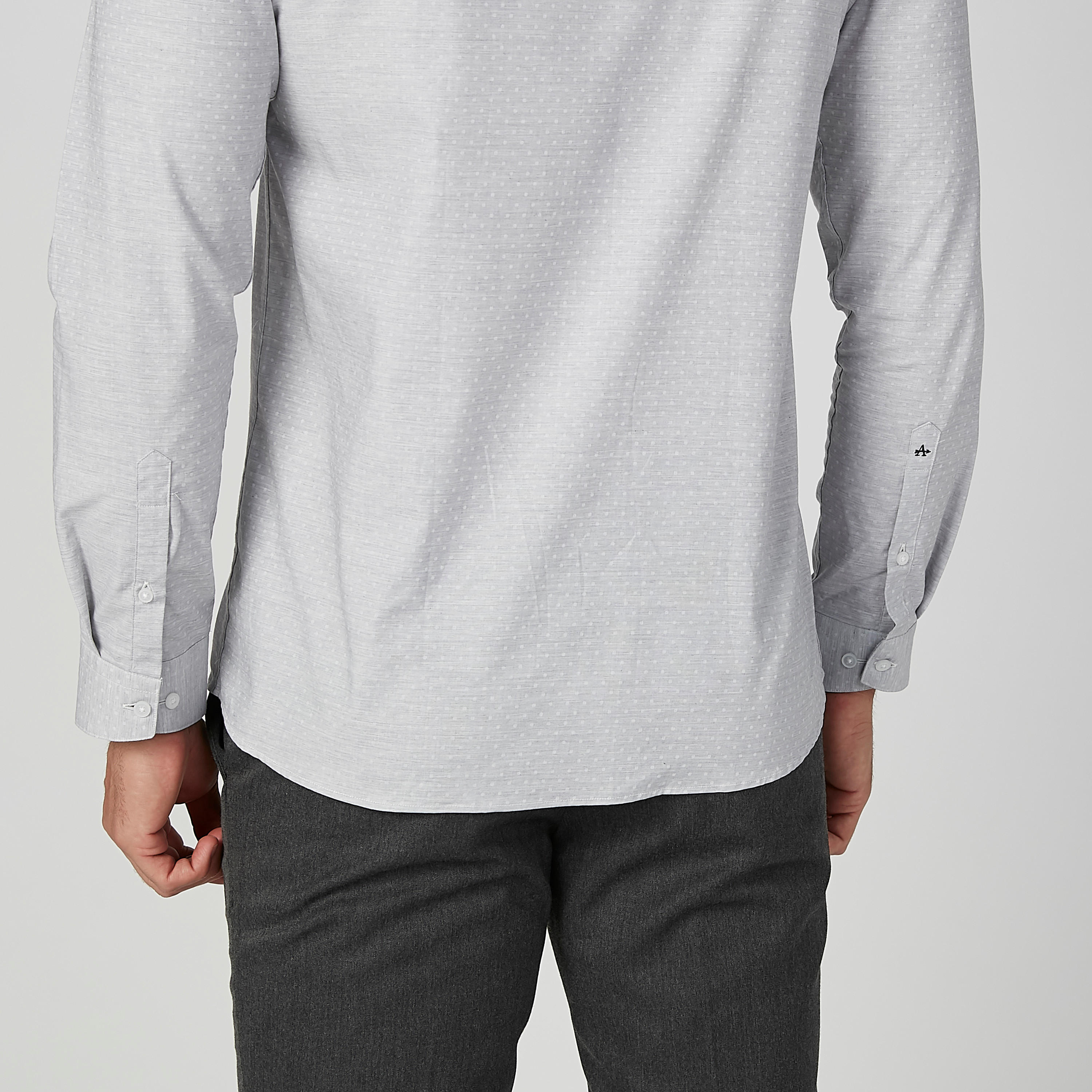 قميص بأكمام طويلة وجيب على الصدر وطبعات من آرو-men-clothing-shirts-image-5