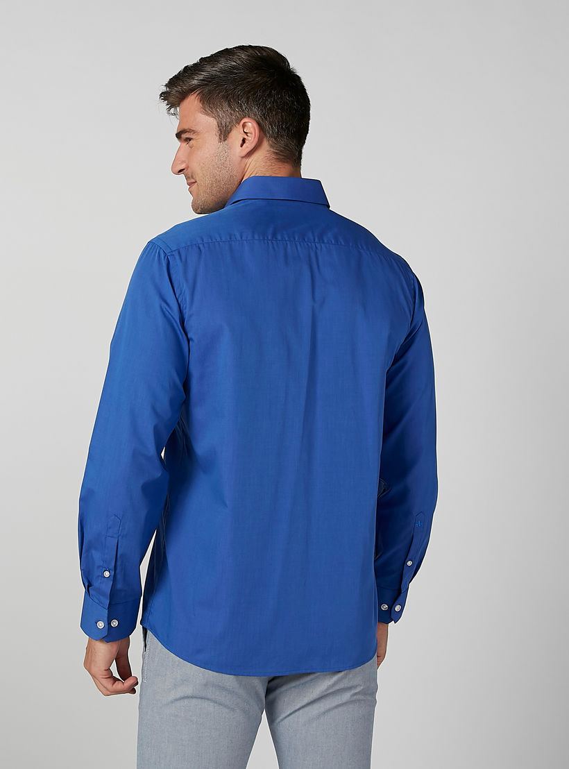 قميص سادة بأكمام طويلة وجيوب من آرو-men-clothing-shirts-image-4