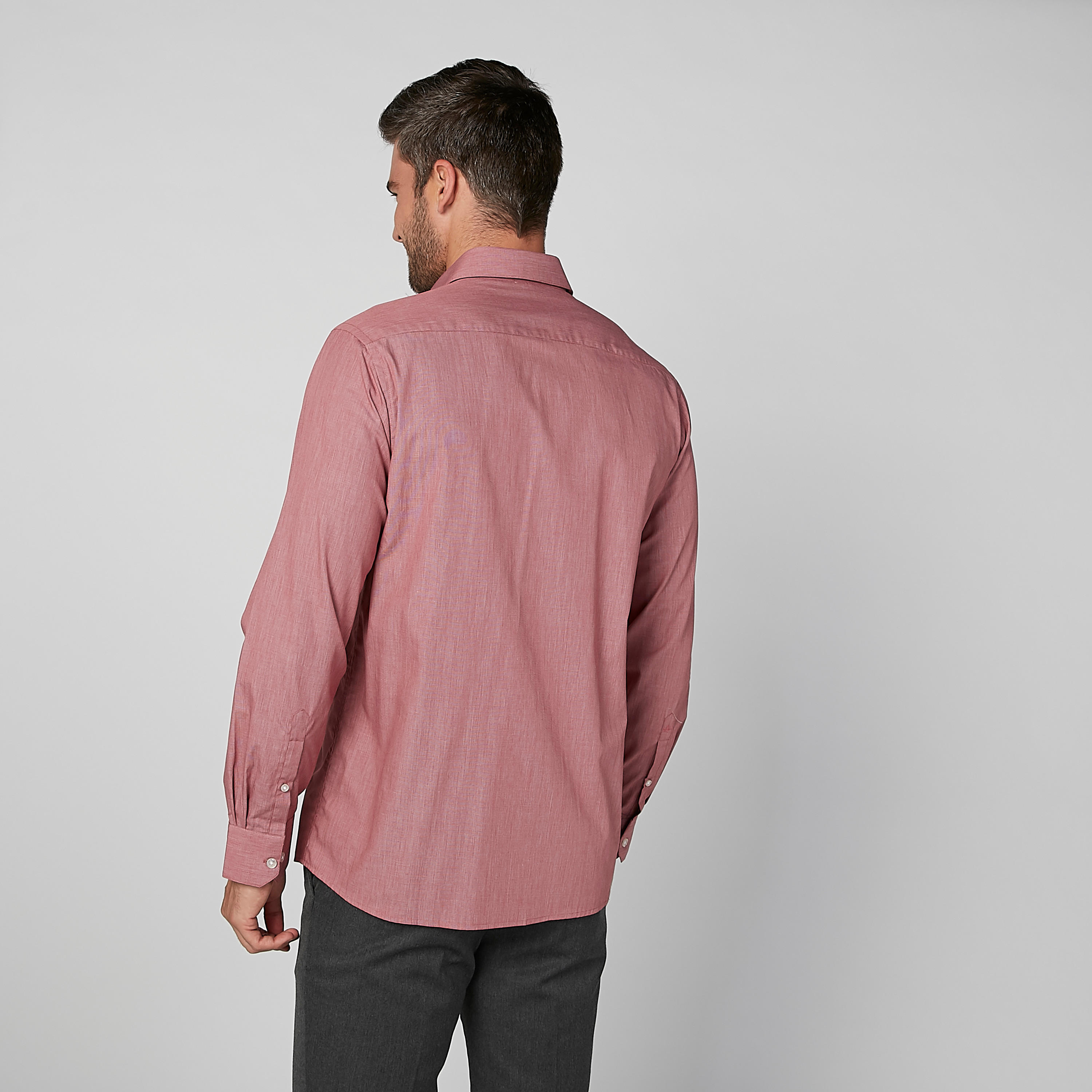 قميص سادة بأكمام طويلة وجيوب من آرو-men-clothing-shirts-image-5