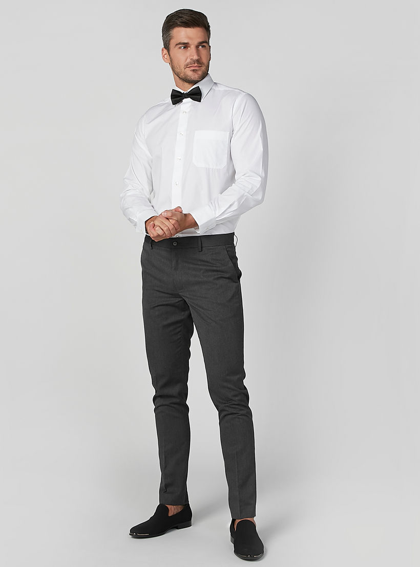 قميص سادة بأكمام طويلة وجيوب من آرو-men-clothing-shirts-image-3
